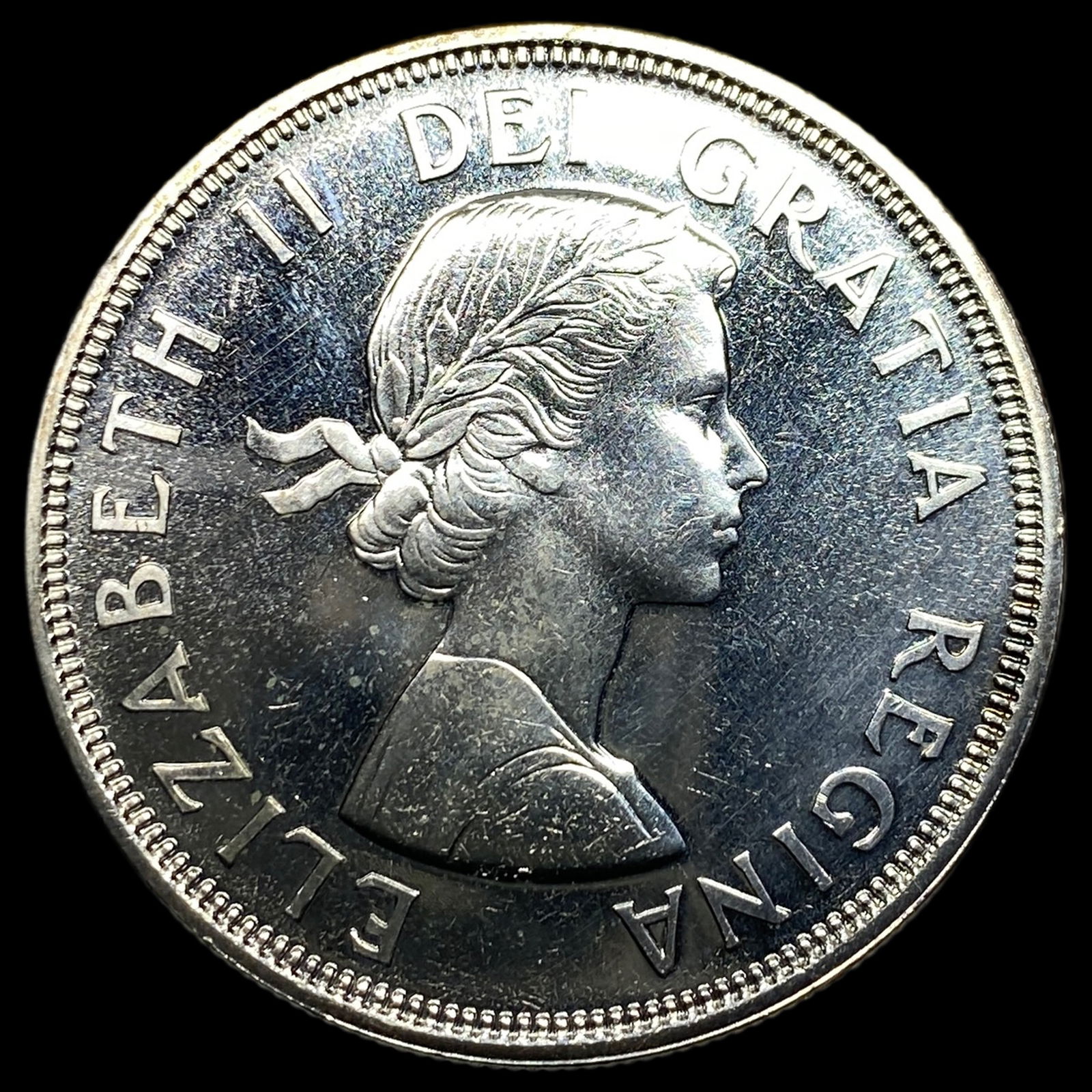 1964 Canada Silver Dollar Charlottetown CHOICE BU: 1964 Canada Silver Dollar Charlottetown CHOICE BU