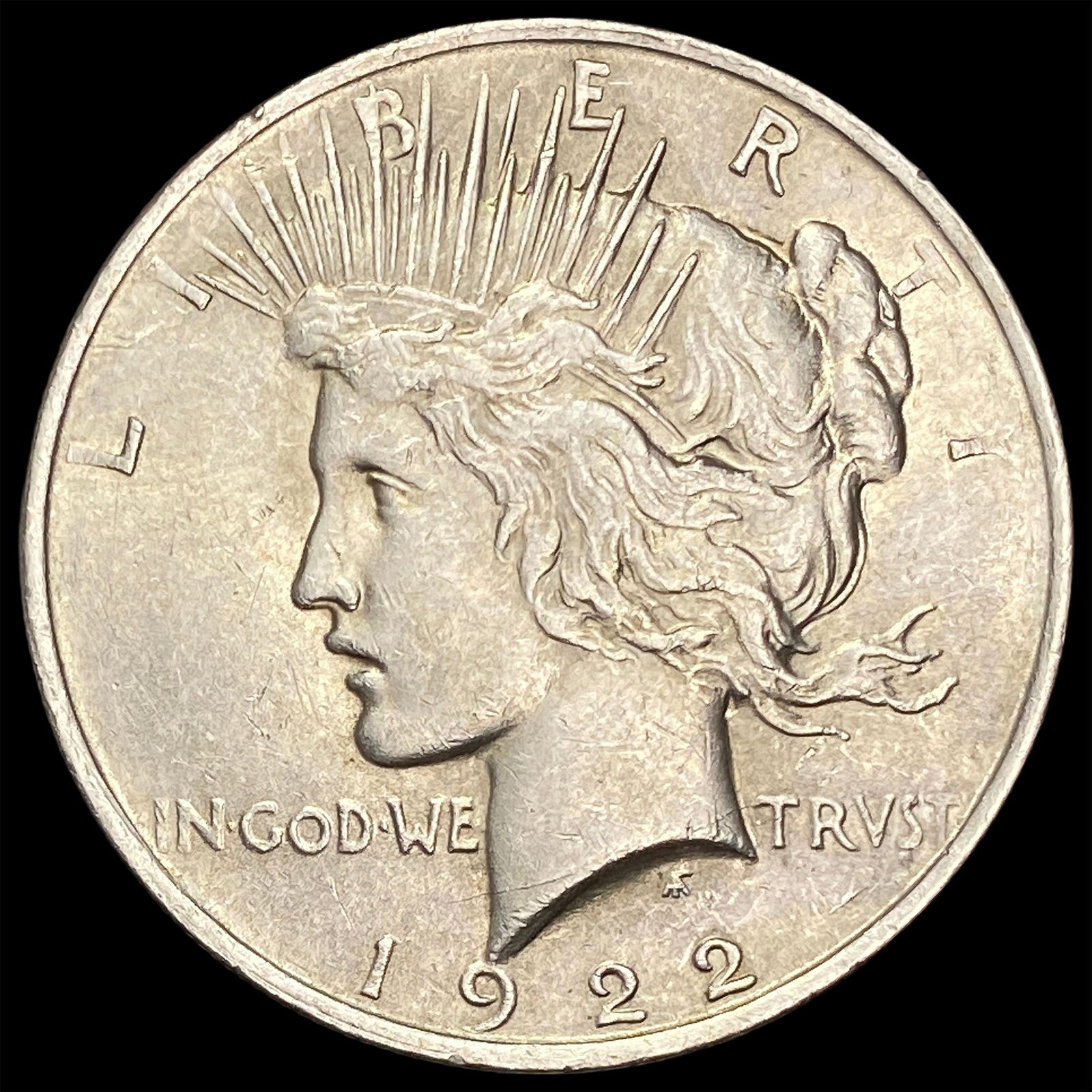 1922 Silver Peace Dollar UNCIRCULATED: 1922 Silver Peace Dollar UNCIRCULATED
