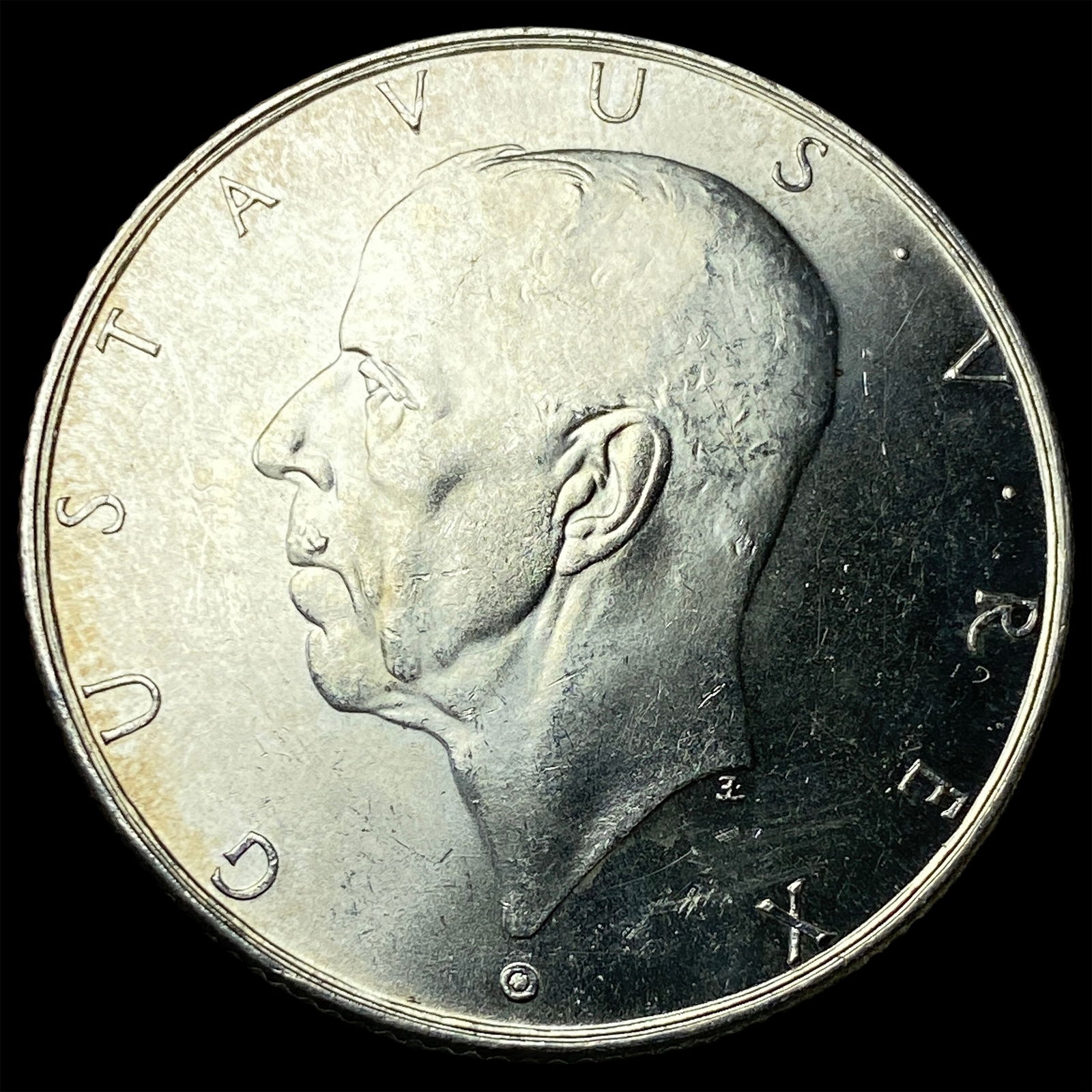 1938 Sweden Silver 2 Kroner UNCIRCULATED: 1938 Sweden Silver 2 Kroner UNCIRCULATED