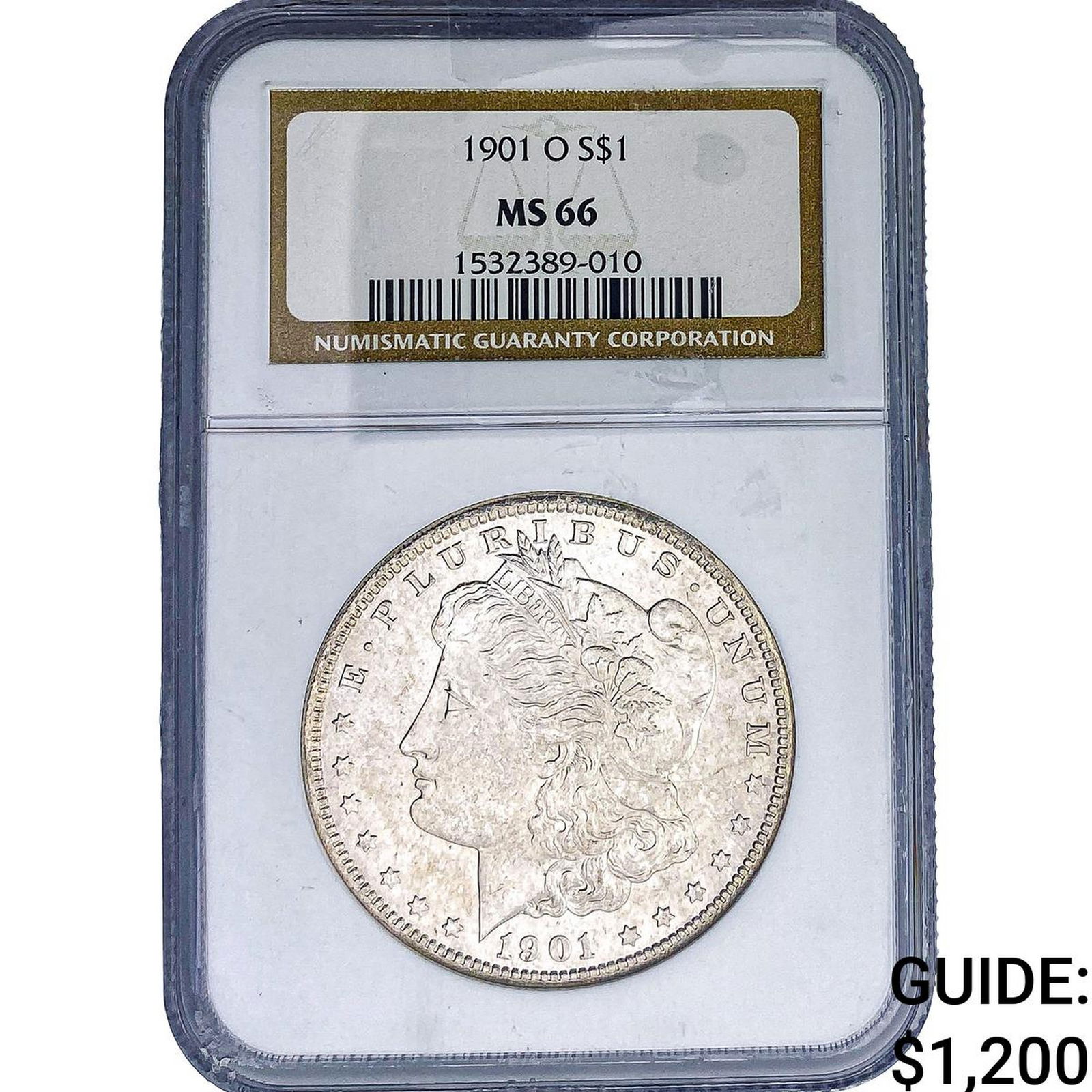 1901-O Morgan Silver Dollar NGC MS66 (1 of 2)