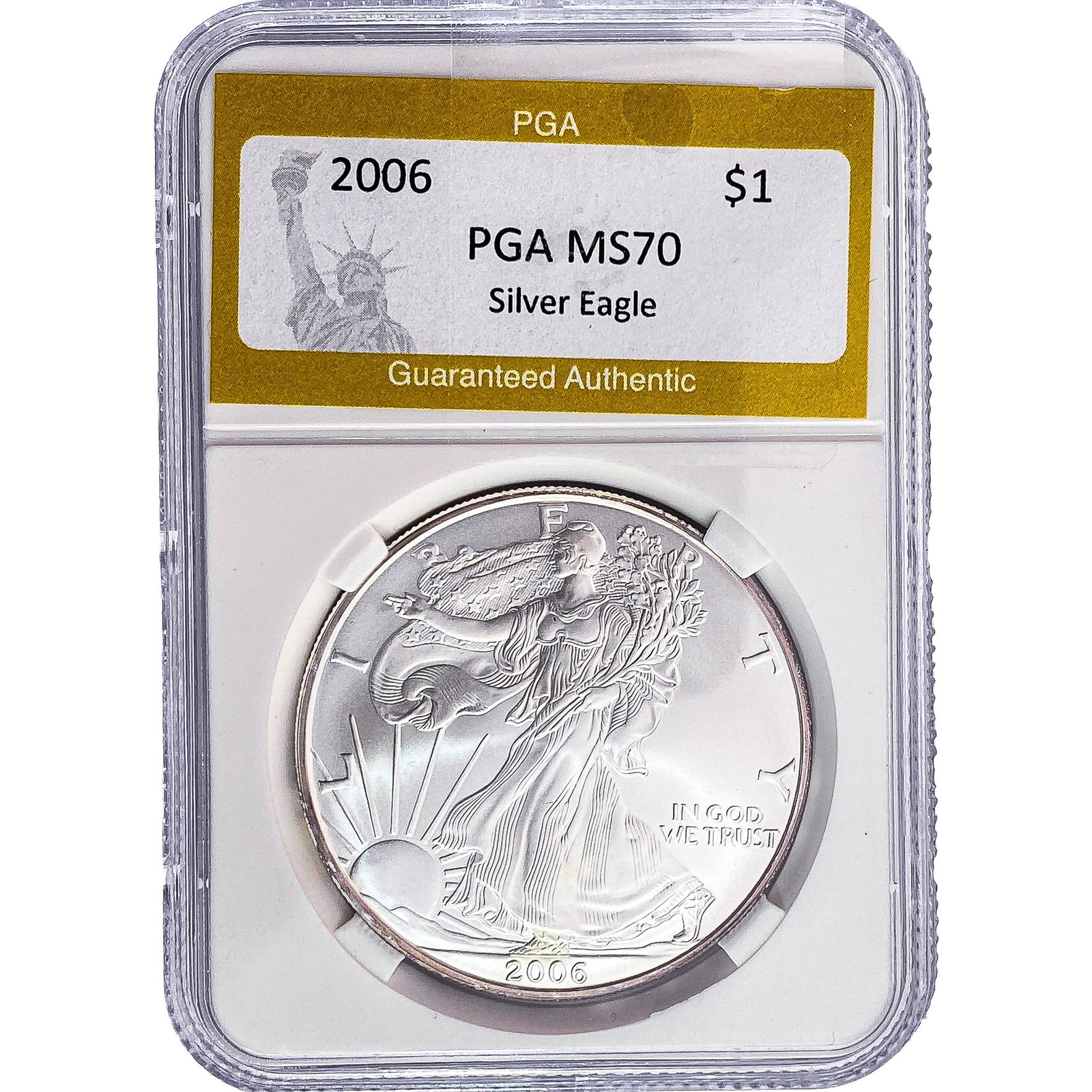 2006 Silver Eagle PGA MS70: 2006 Silver Eagle PGA MS70