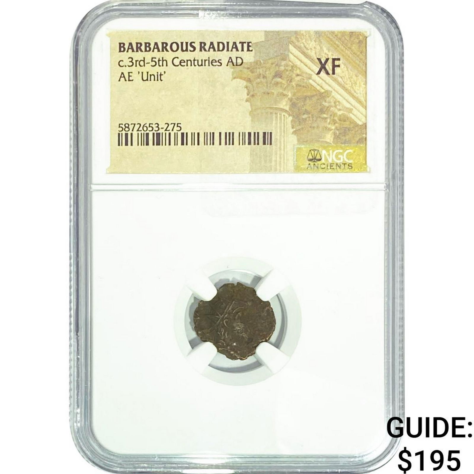 Barbarous Radiate c.3rd-5th Centuries AD AE 'Unit' NGC XF: Barbarous Radiate c.3rd-5th Centuries AD AE 'Unit' NGC XF