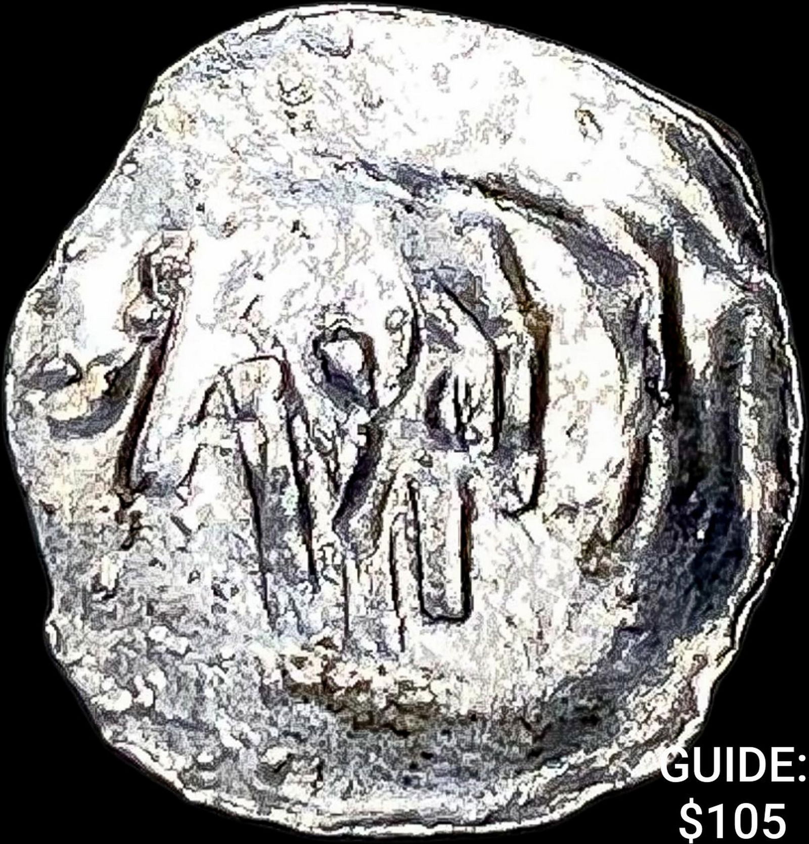 1250-1300 Germany Silver Hand Heller NEARLY UNCIRCULATED: 1250-1300 Germany Silver Hand Heller NEARLY UNCIRCULATED