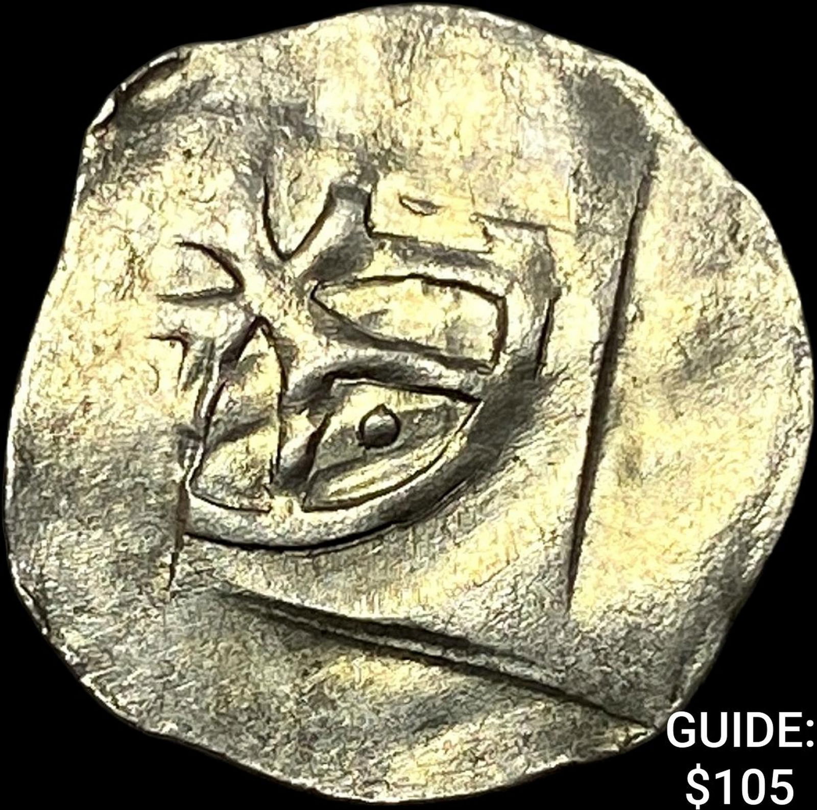 1250-1300 Germany SIlver Hand Heller NEARLY UNCIRCULATED: 1250-1300 Germany SIlver Hand Heller NEARLY UNCIRCULATED