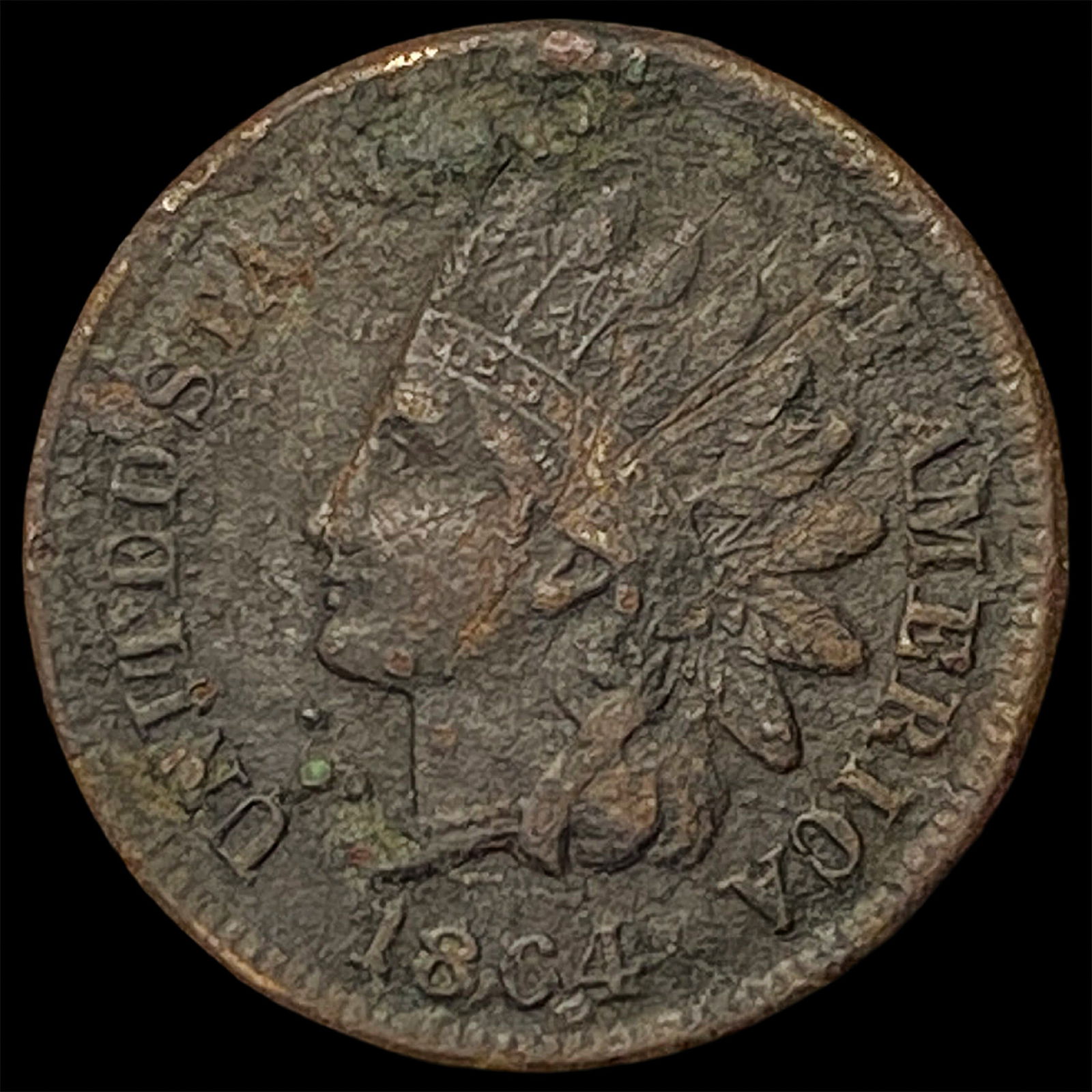 1864 Bronze Indian Head Cent HIGH GRADE: 1864 Bronze Indian Head Cent HIGH GRADE