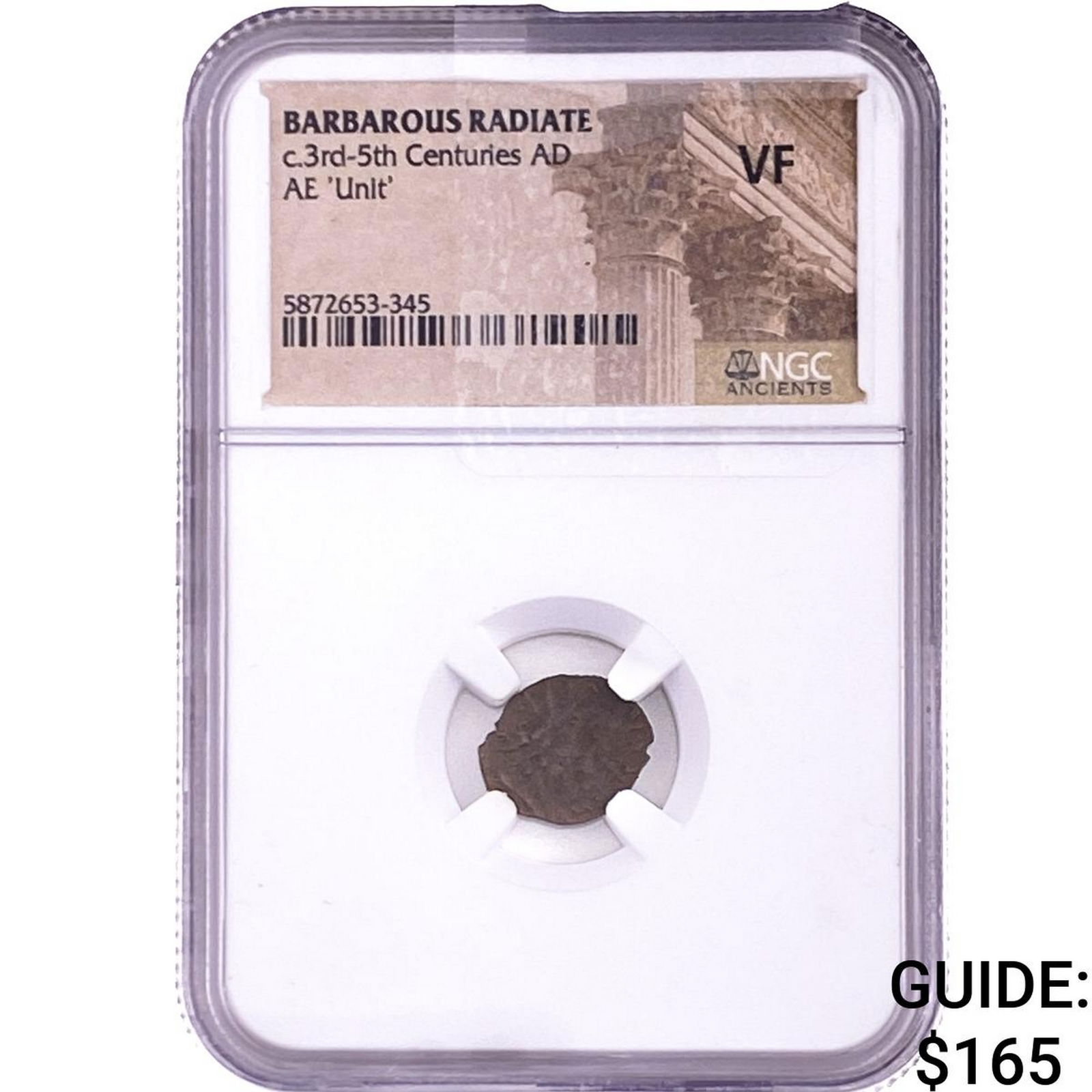 Barbarous Radiate c.3rd-5th Centuries AD AE 'Unit' NGC VF: Barbarous Radiate c.3rd-5th Centuries AD AE 'Unit' NGC VF