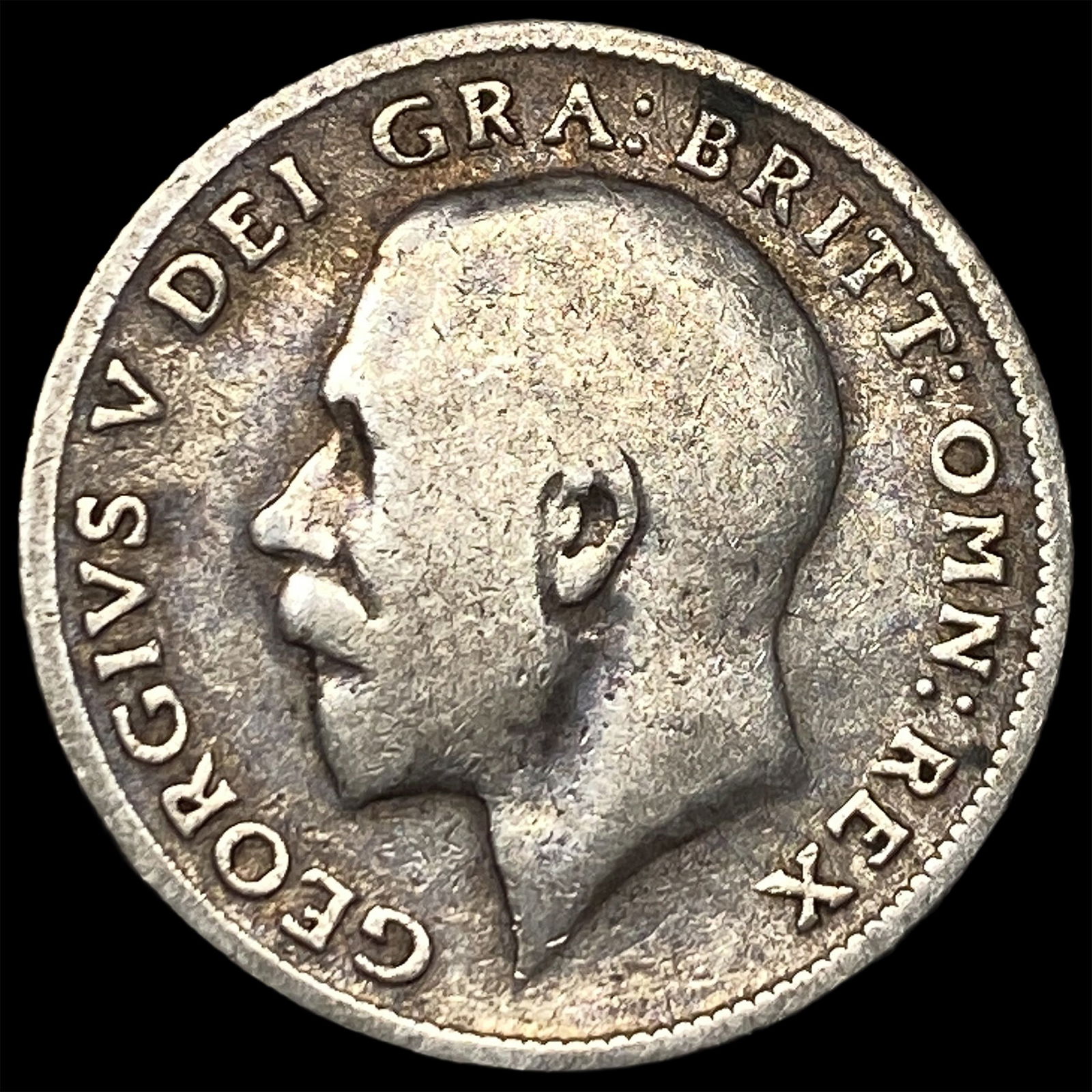 1914 England Silver Six Pence CLOSELY UNCIRCULATED (1 of 2)