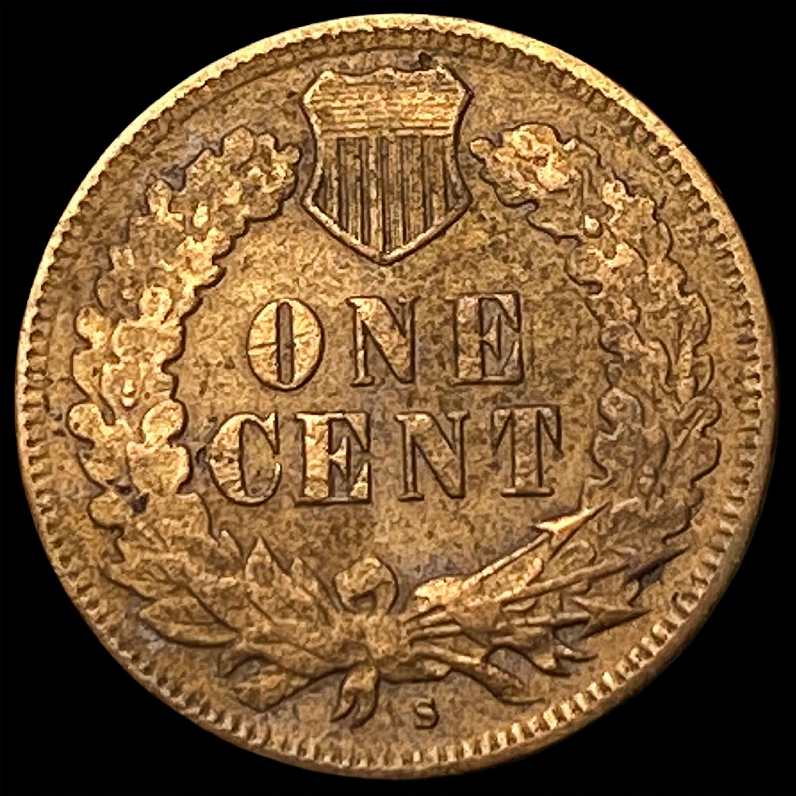 1908-S Indian Head Cent LIGHTLY CIRCULATED - 2