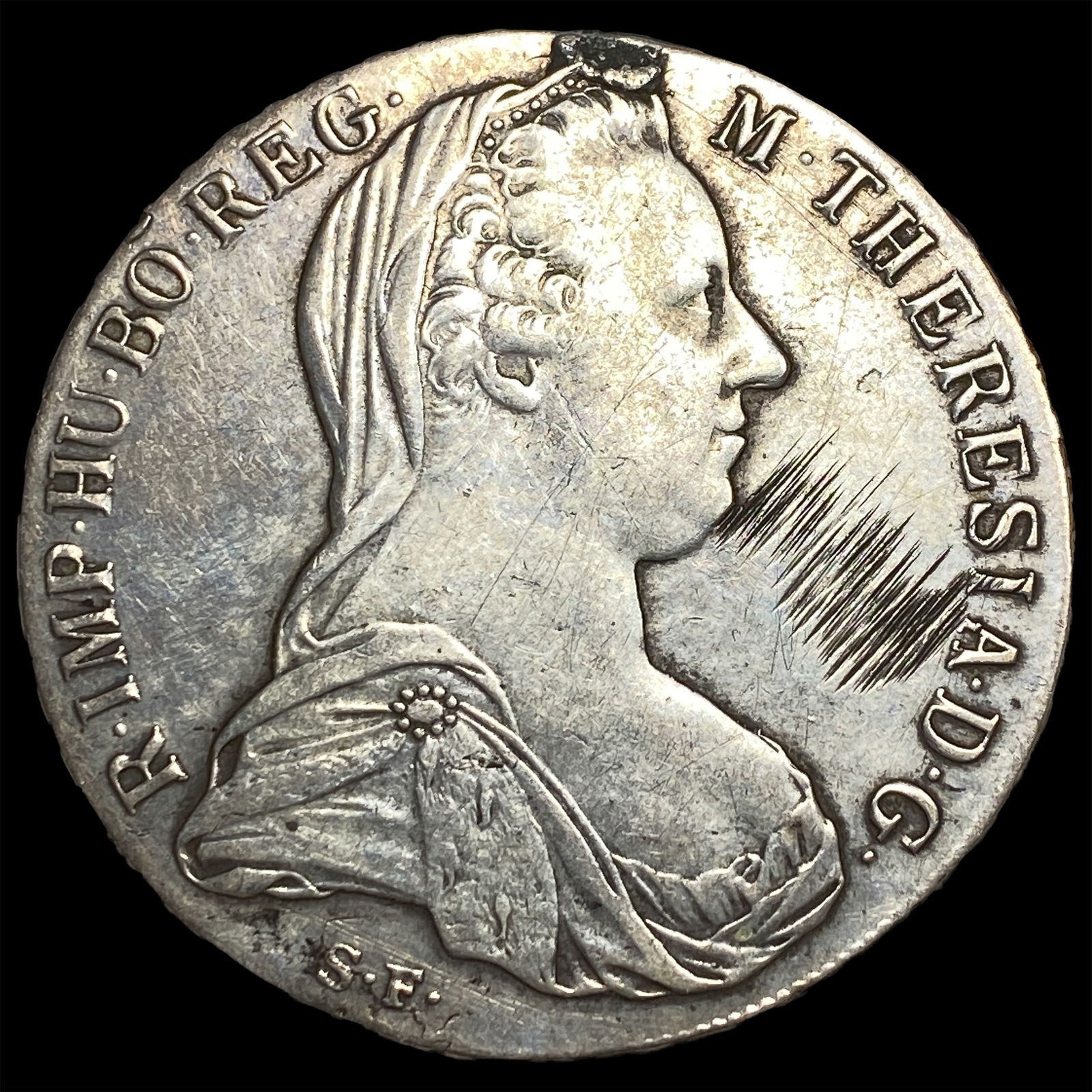 1780 Maria Theresa Restrike Thaler NEARLY UNCIRCULATED: 1780 Maria Theresa Restrike Thaler NEARLY UNCIRCULATED