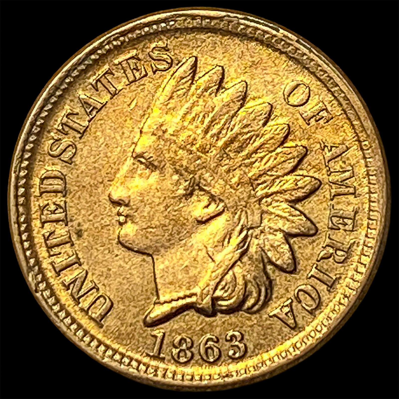 1863 Indian Head Cent UNCIRCULATED: 1863 Indian Head Cent UNCIRCULATED
