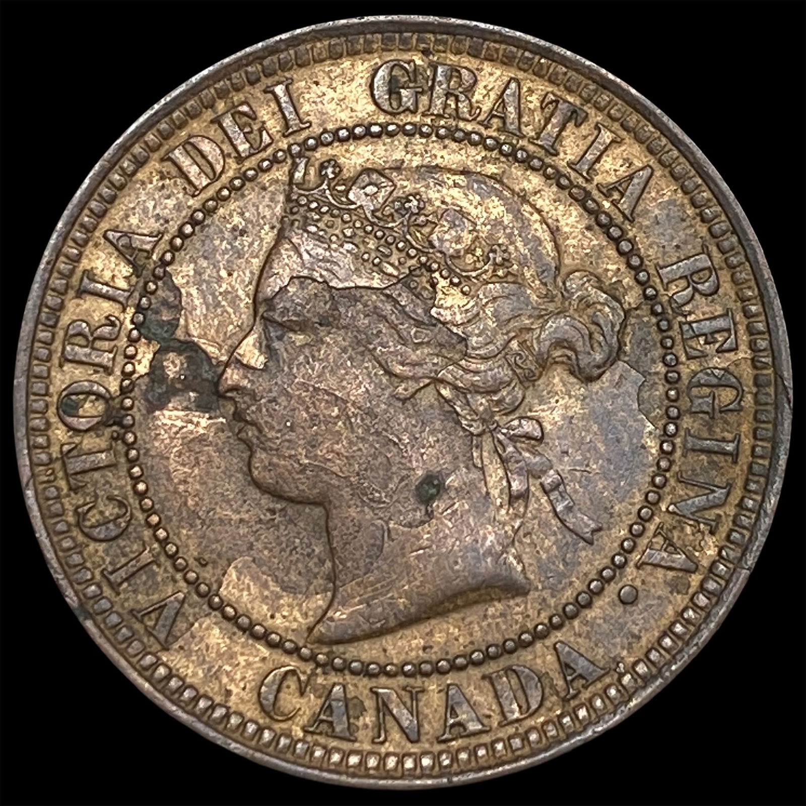 1876 Canada Copper 1 Cent UNCIRCULATED (1 of 2)