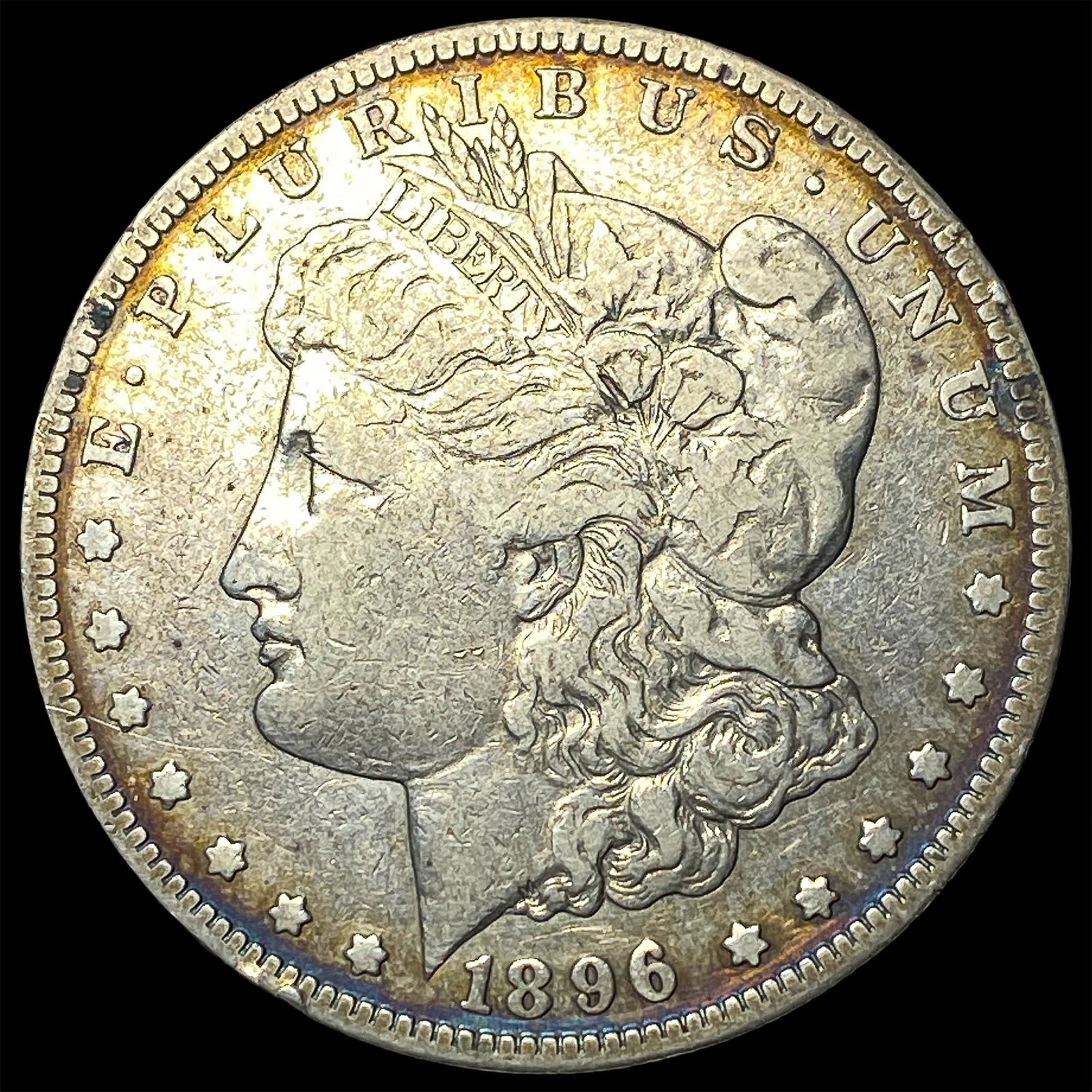 1896-S Silver Morgan Dollar NEARLY UNCIRCULATED: 1896-S Silver Morgan Dollar NEARLY UNCIRCULATED
