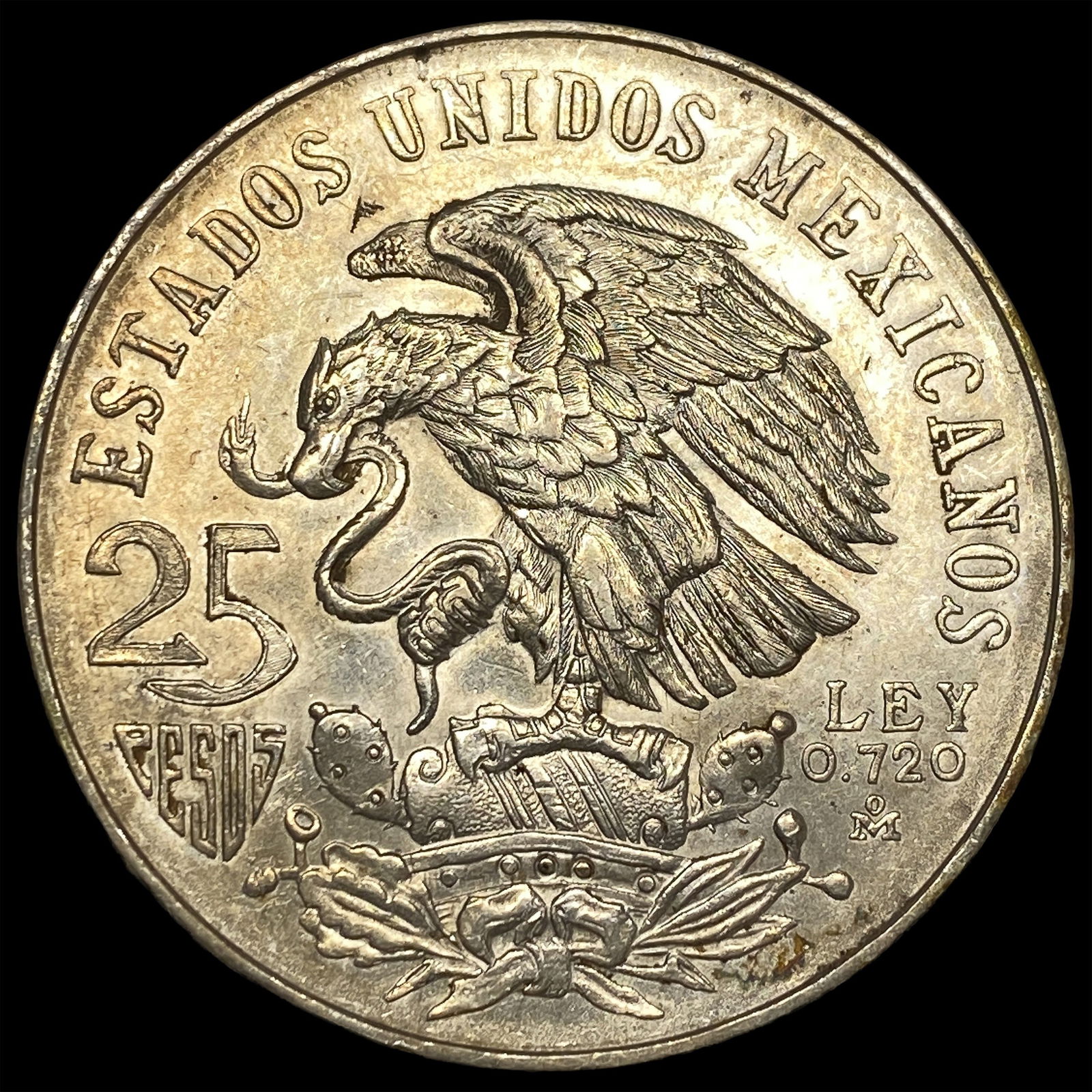 1968 Mexico Silver 25 Pesos UNCIRCULATED: 1968 Mexico Silver 25 Pesos UNCIRCULATED