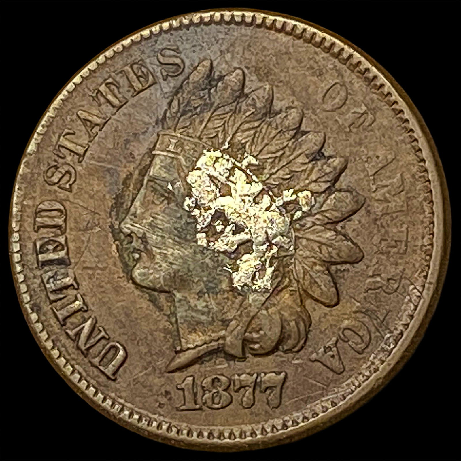 1877 Indian Head Cent HIGH GRADE (1 of 2)