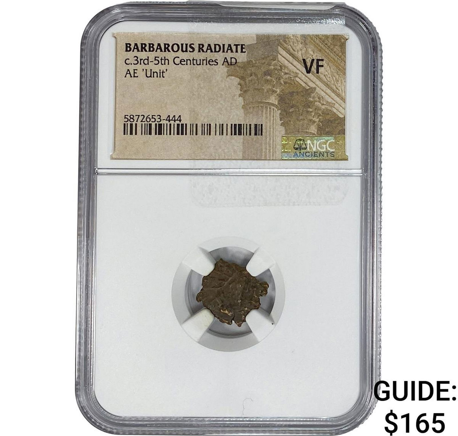 Barbarous Radiate c.3rd-5th Centuries AD AE'Unit' NGC VF: Barbarous Radiate c.3rd-5th Centuries AD AE'Unit' NGC VF