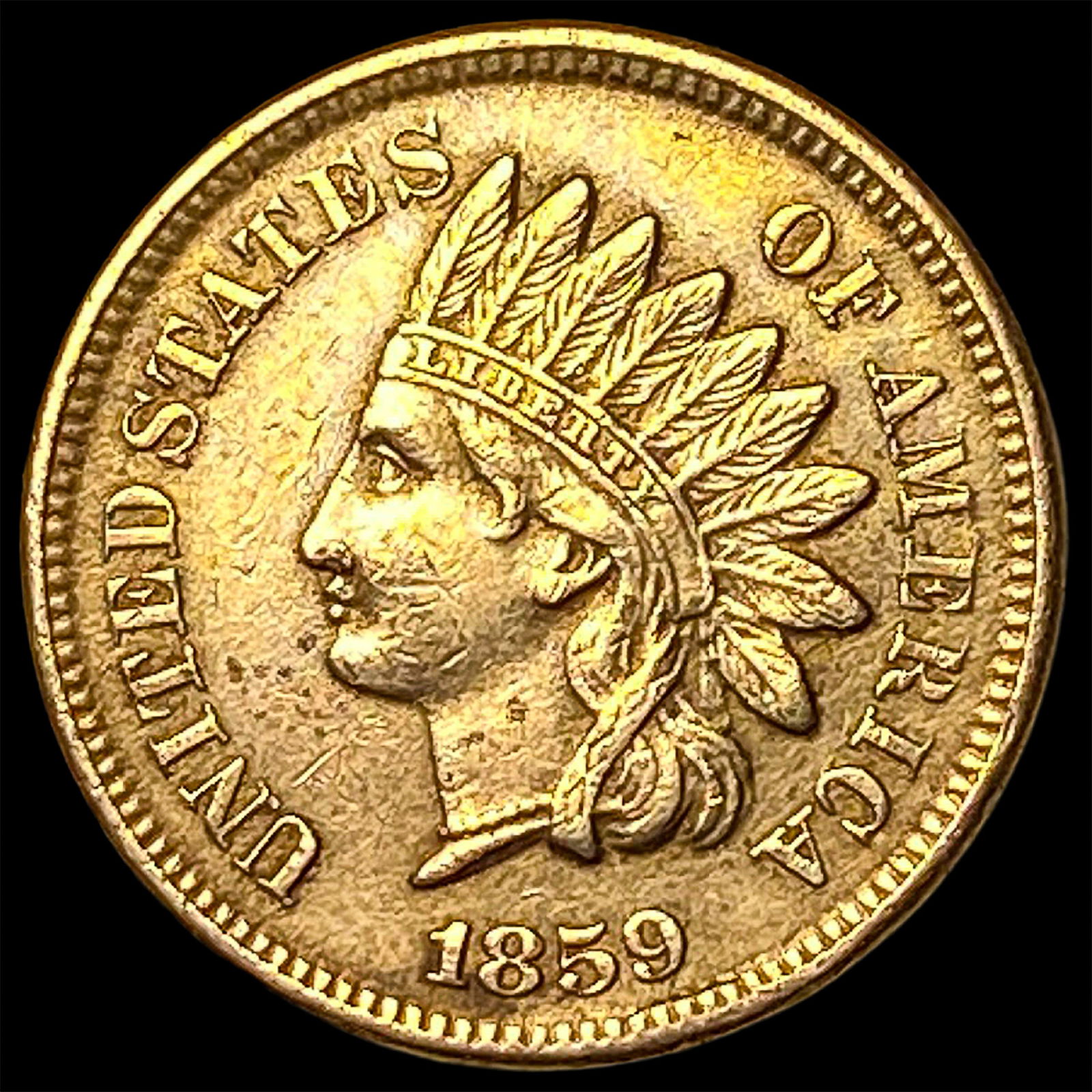 1859 Indian Head Cent UNCIRCULATED (1 of 2)