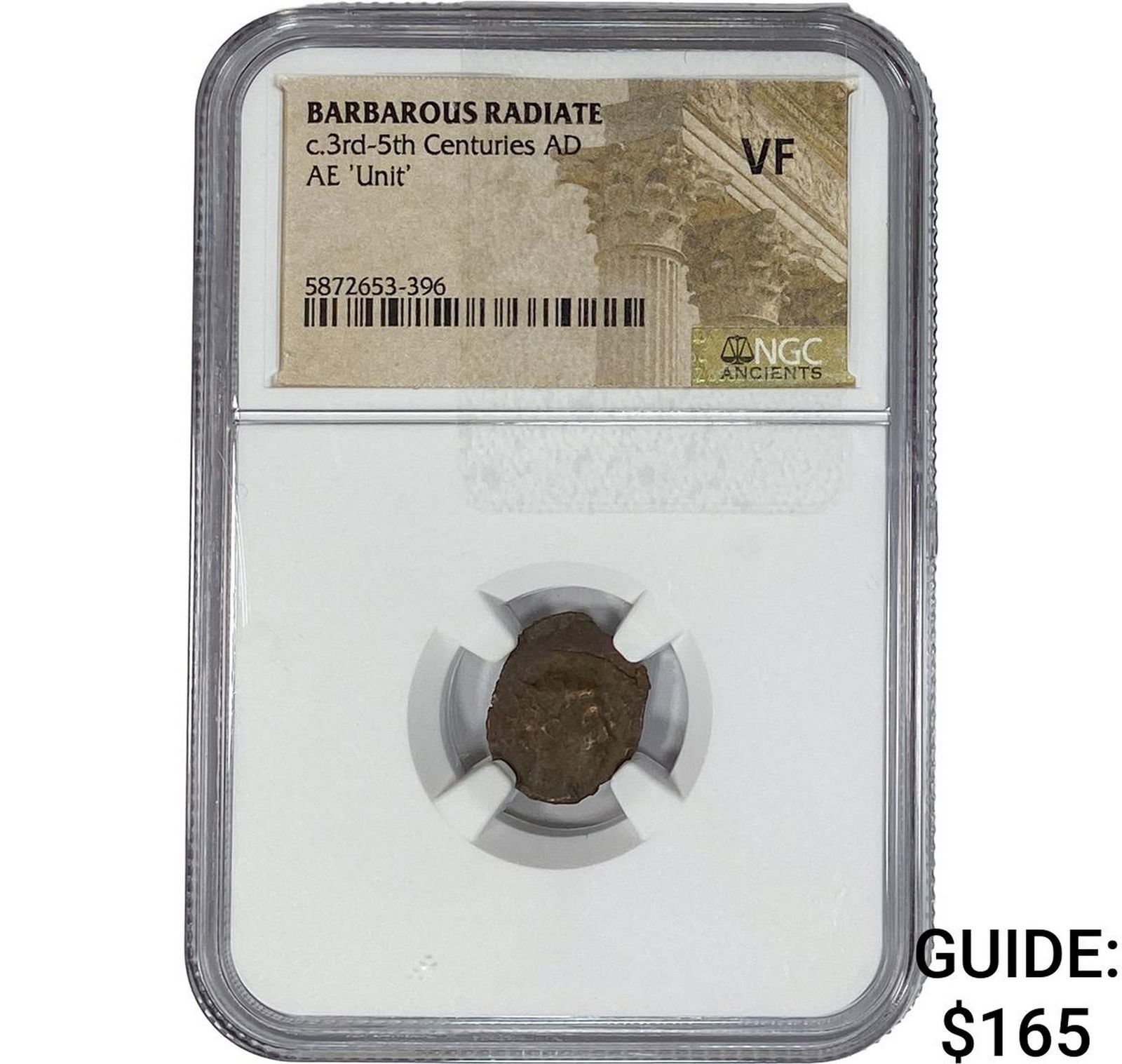 Barbarous Radiate c.3rd-5th Centuries AD AE'Unit' NGC VF: Barbarous Radiate c.3rd-5th Centuries AD AE'Unit' NGC VF