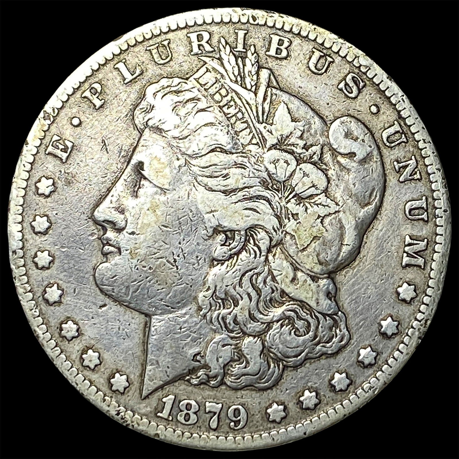 1879-CC Silver Morgan Dollar HIGH GRADE (1 of 2)