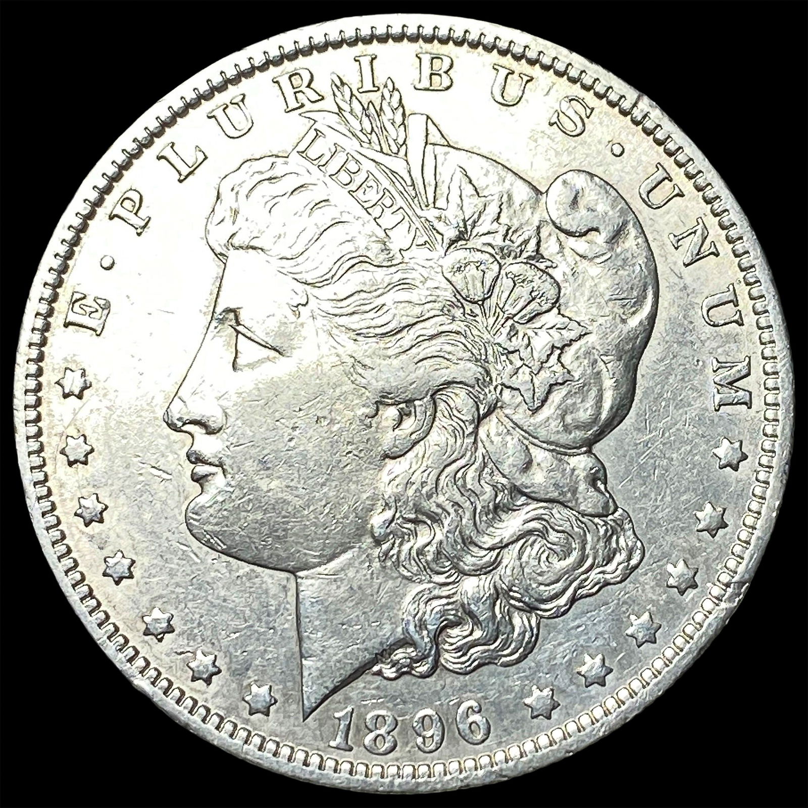 1896-O Silver Morgan Dollar CLOSELY UNCIRCULATED: 1896-O Silver Morgan Dollar CLOSELY UNCIRCULATED