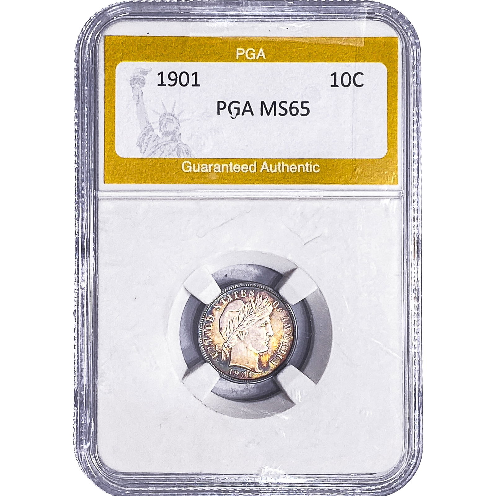 1901 Barber Dime PGA MS65 (1 of 2)