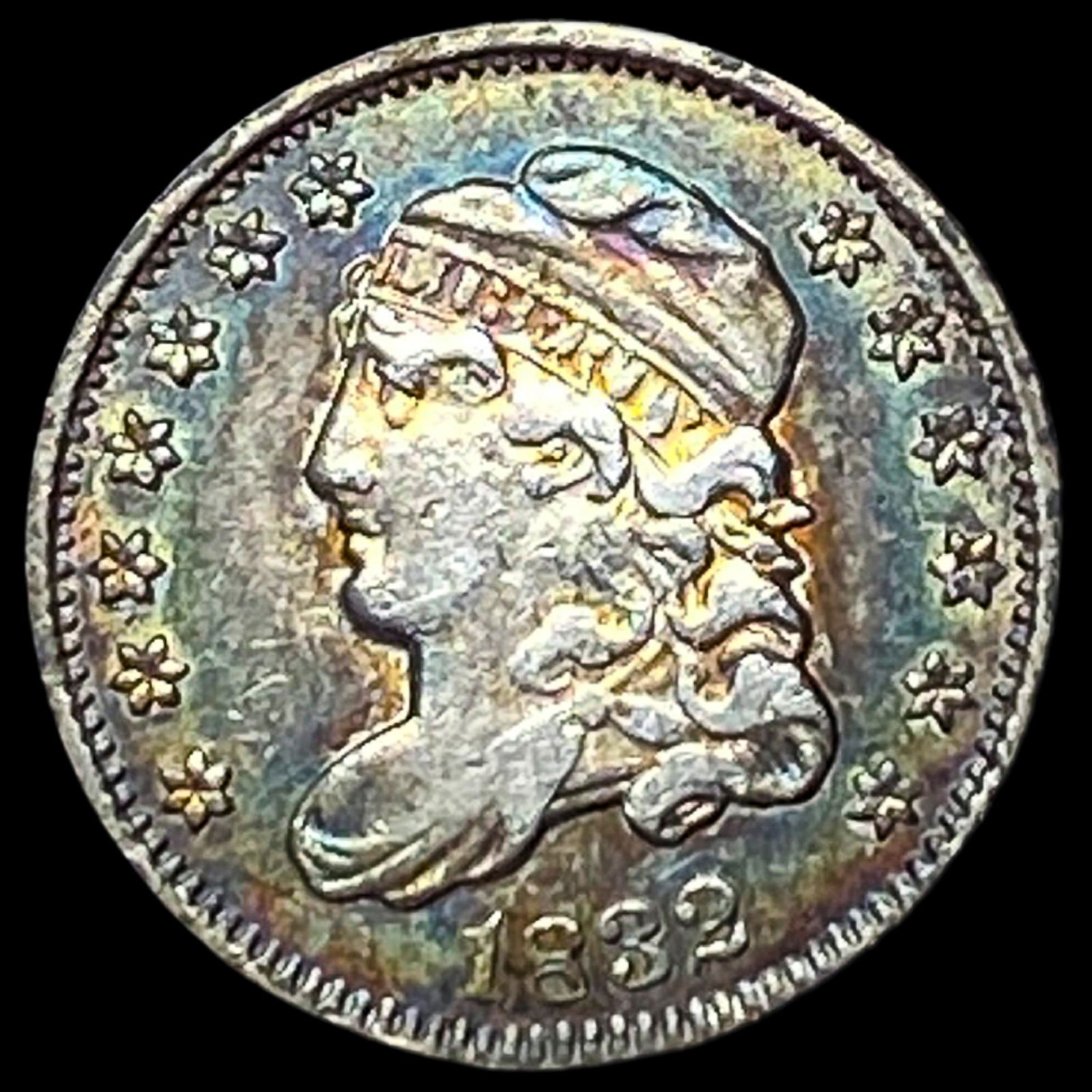 1832 Capped Bust Half Dime CHOICE AU (1 of 2)