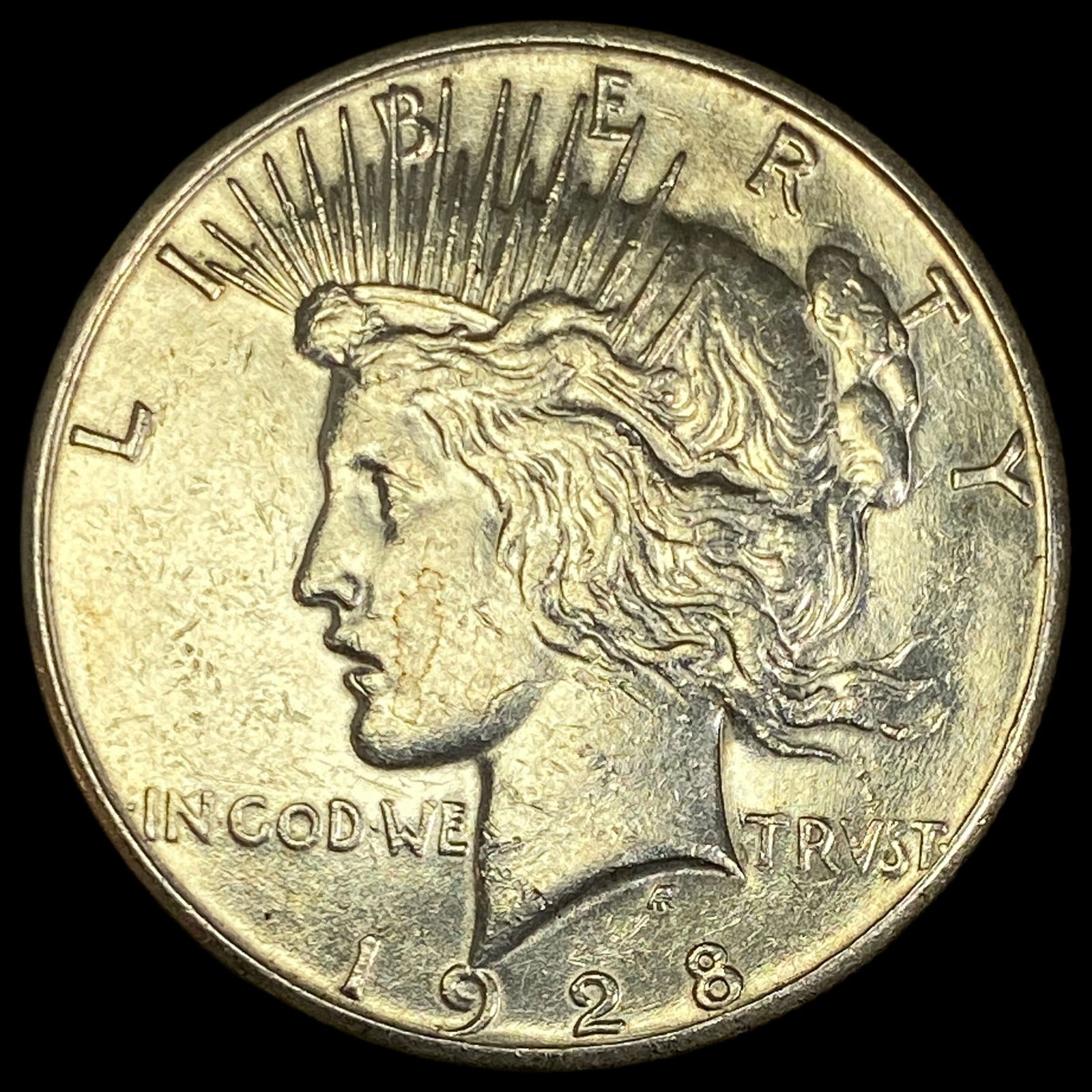 1928-S Peace Silver Dollar CLOSELY UNCIRCULATED (1 of 2)