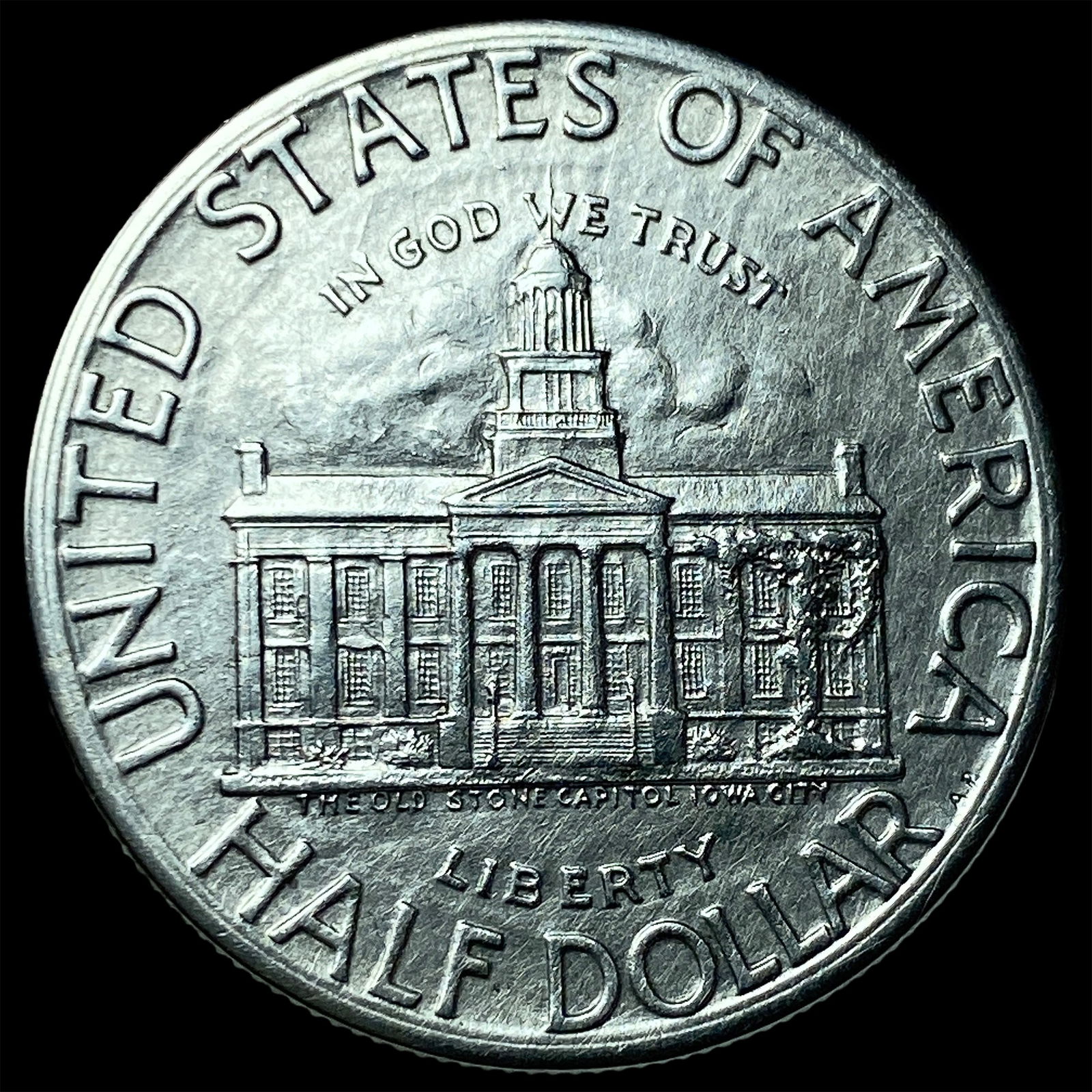1946 Silver Iowa Centennial Half Dollar UNCIRCULATED - 2