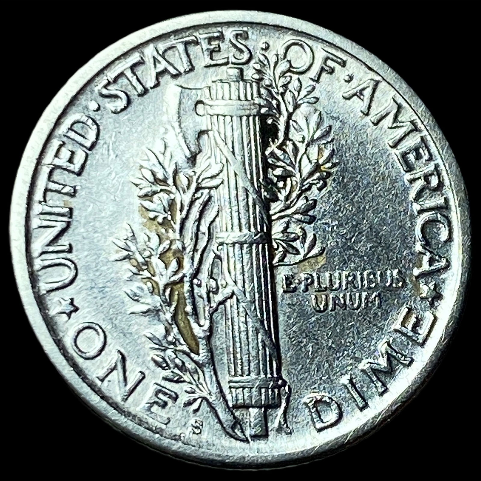 1923-S Silver Mercury Dime CHOICE AU - 2