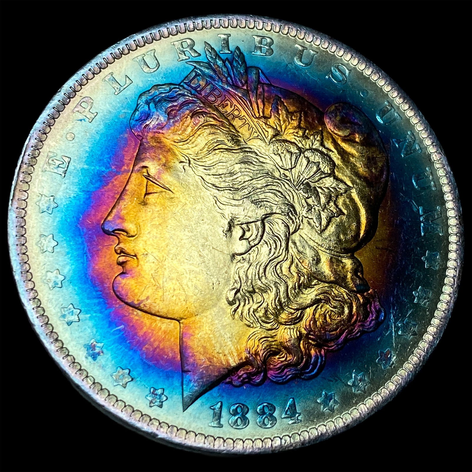 1884-O Silver Morgan Dollar SUPERB GEM BU: 1884-O Silver Morgan Dollar SUPERB GEM BU