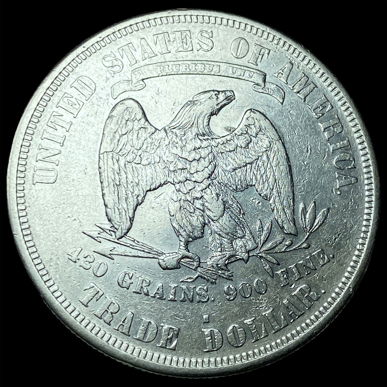 1877-S Silver Trade Dollar CLOSELY UNCIRCULATED - 2