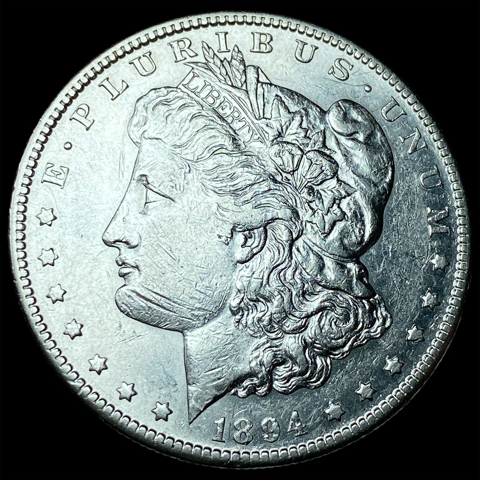 1894 Morgan Silver Dollar CLOSELY UNCIRCULATED: 1894 Morgan Silver Dollar CLOSELY UNCIRCULATED