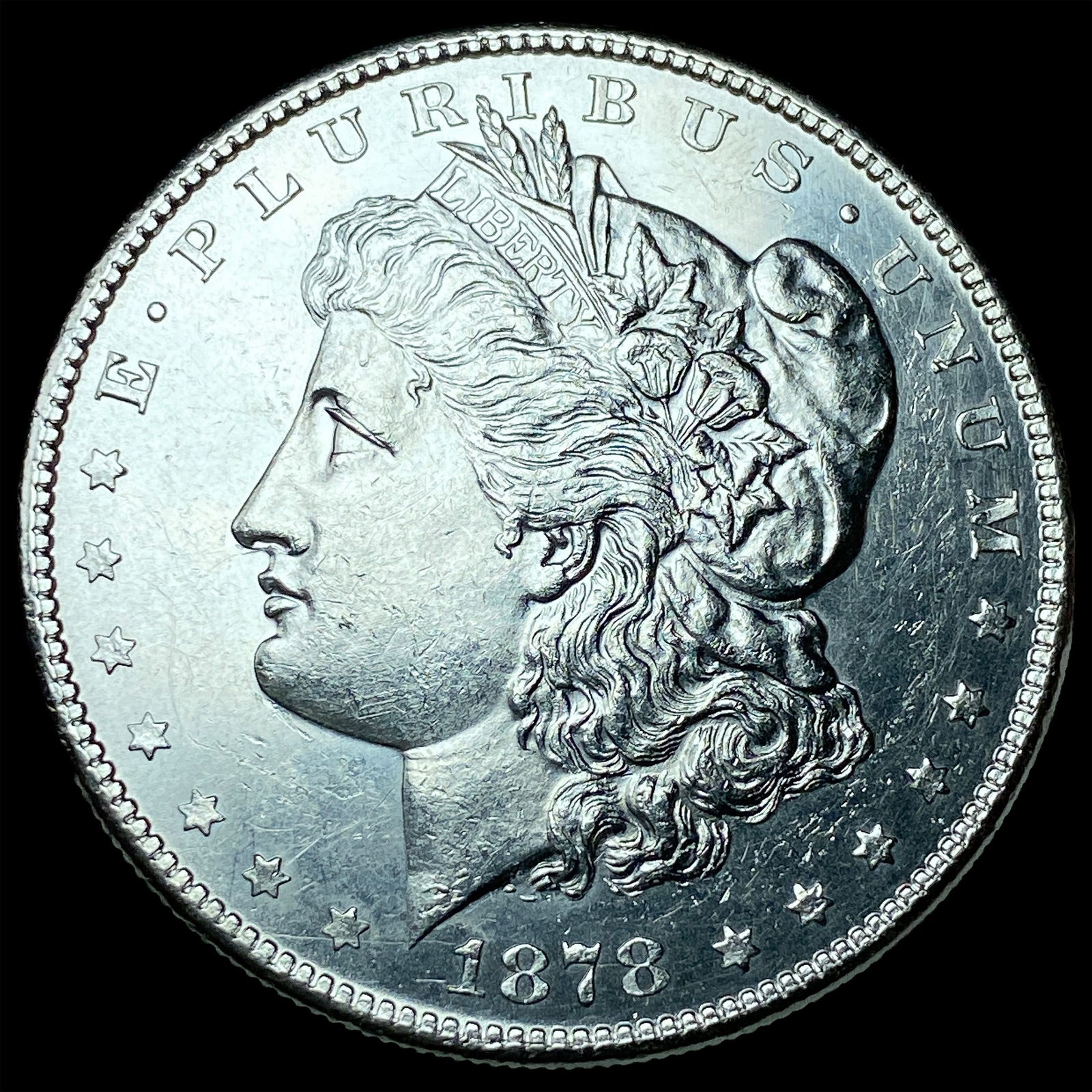 1878-S Silver Morgan Dollar UNCIRCULATED: 1878-S Silver Morgan Dollar UNCIRCULATED