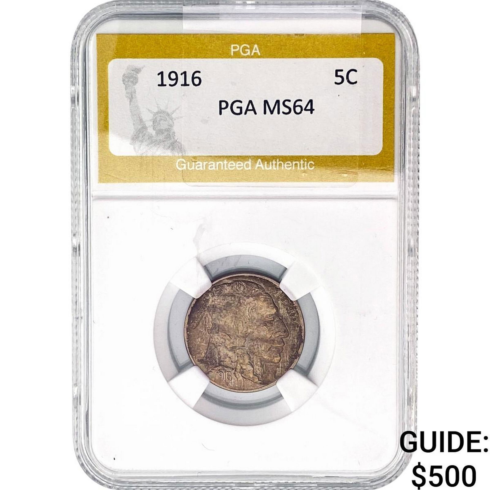 1916 Buffalo Nickel PGA MS64 (1 of 2)