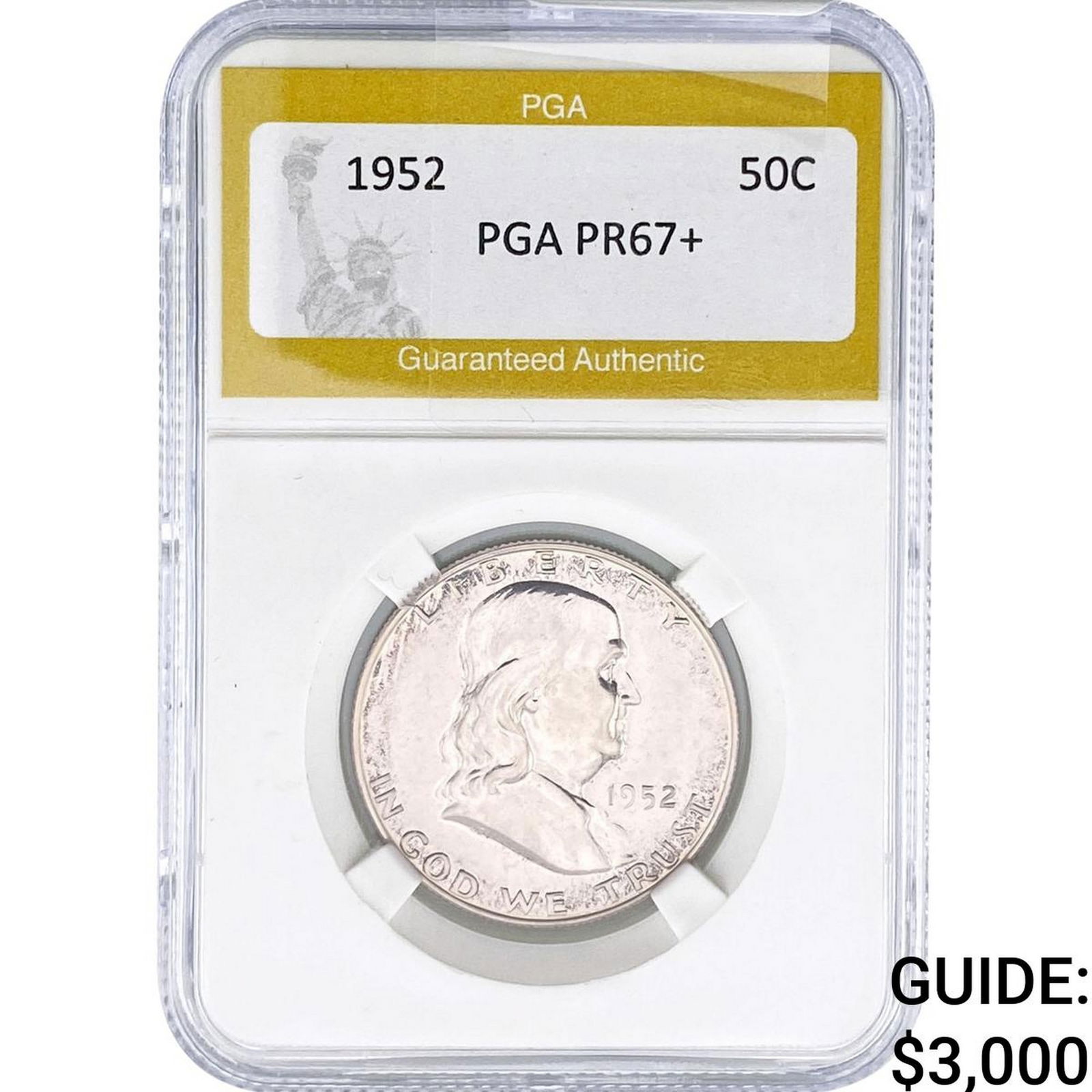 1952 Franklin Half Dollar PGA PR67+ (1 of 2)