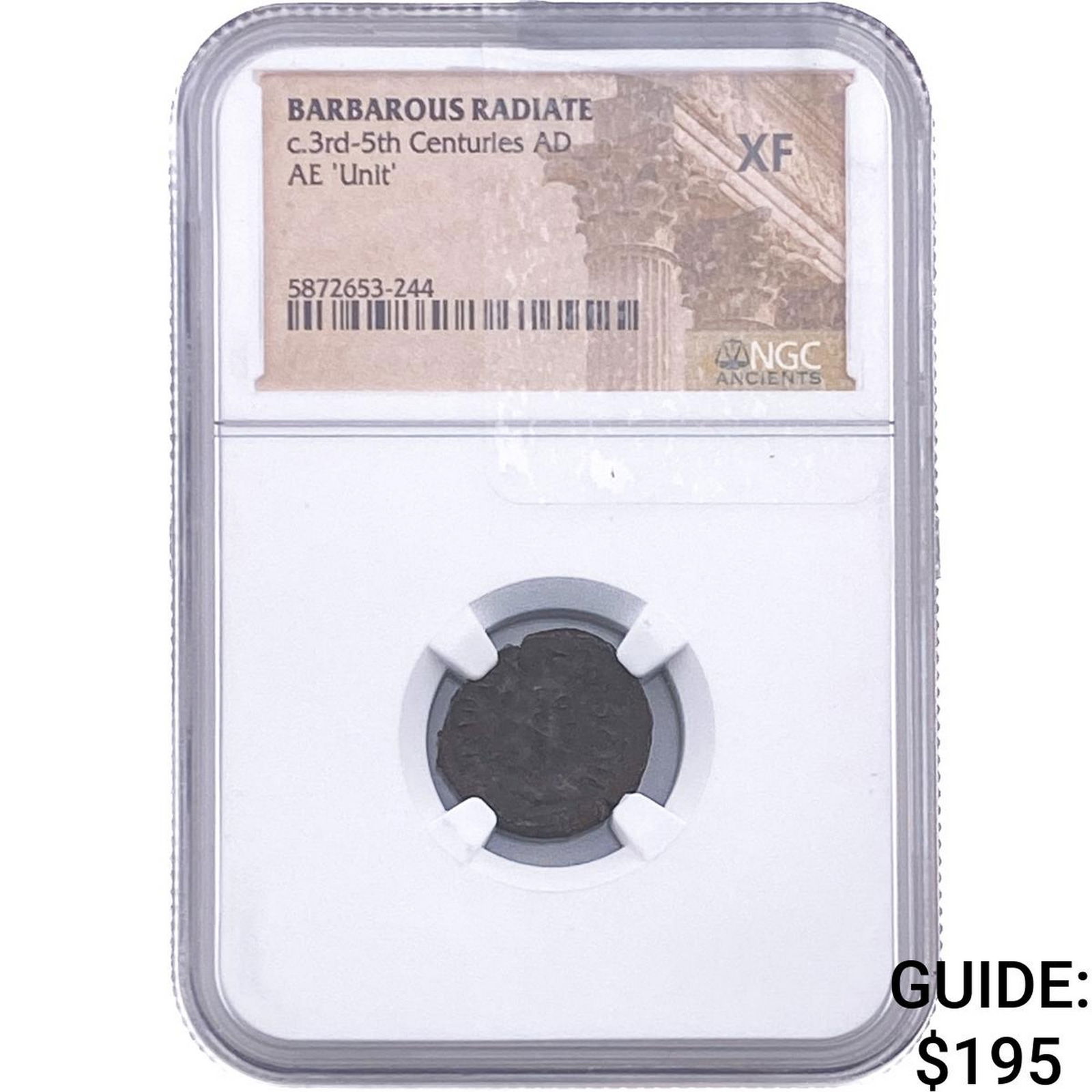 Barbarous Radiate c.3rd-5th Centuries AD AE 'Unit' NGC XF: Barbarous Radiate c.3rd-5th Centuries AD AE 'Unit' NGC XF
