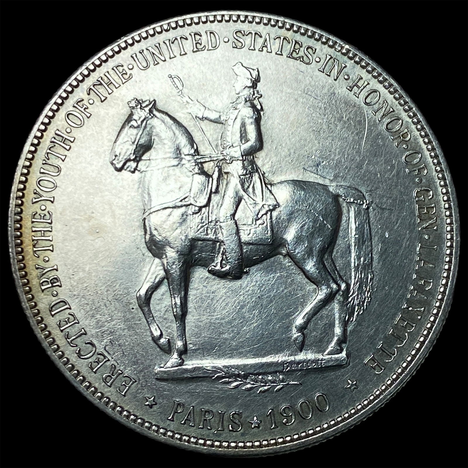 1900 Silver Lafayette Dollar UNCIRCULATED - 2