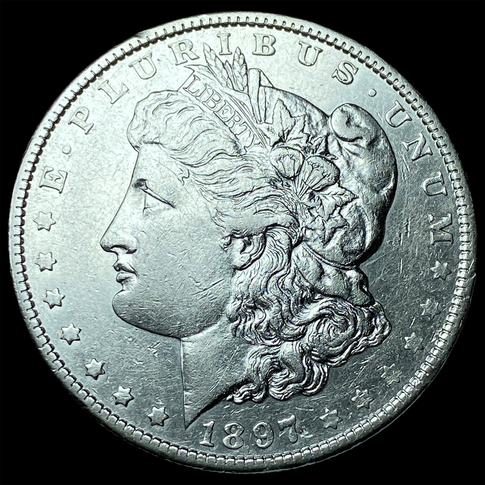 1897-O Silver Morgan Dollar CLOSELY UNCIRCULATED: 1897-O Silver Morgan Dollar CLOSELY UNCIRCULATED