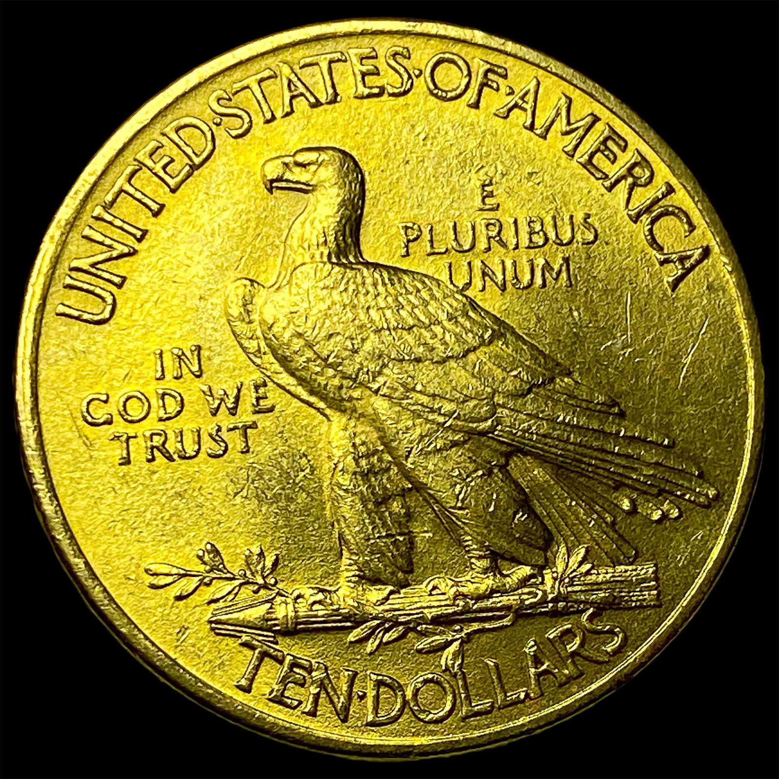 1913 Indian Head $10 Gold Eagle UNCIRCULATED - 2