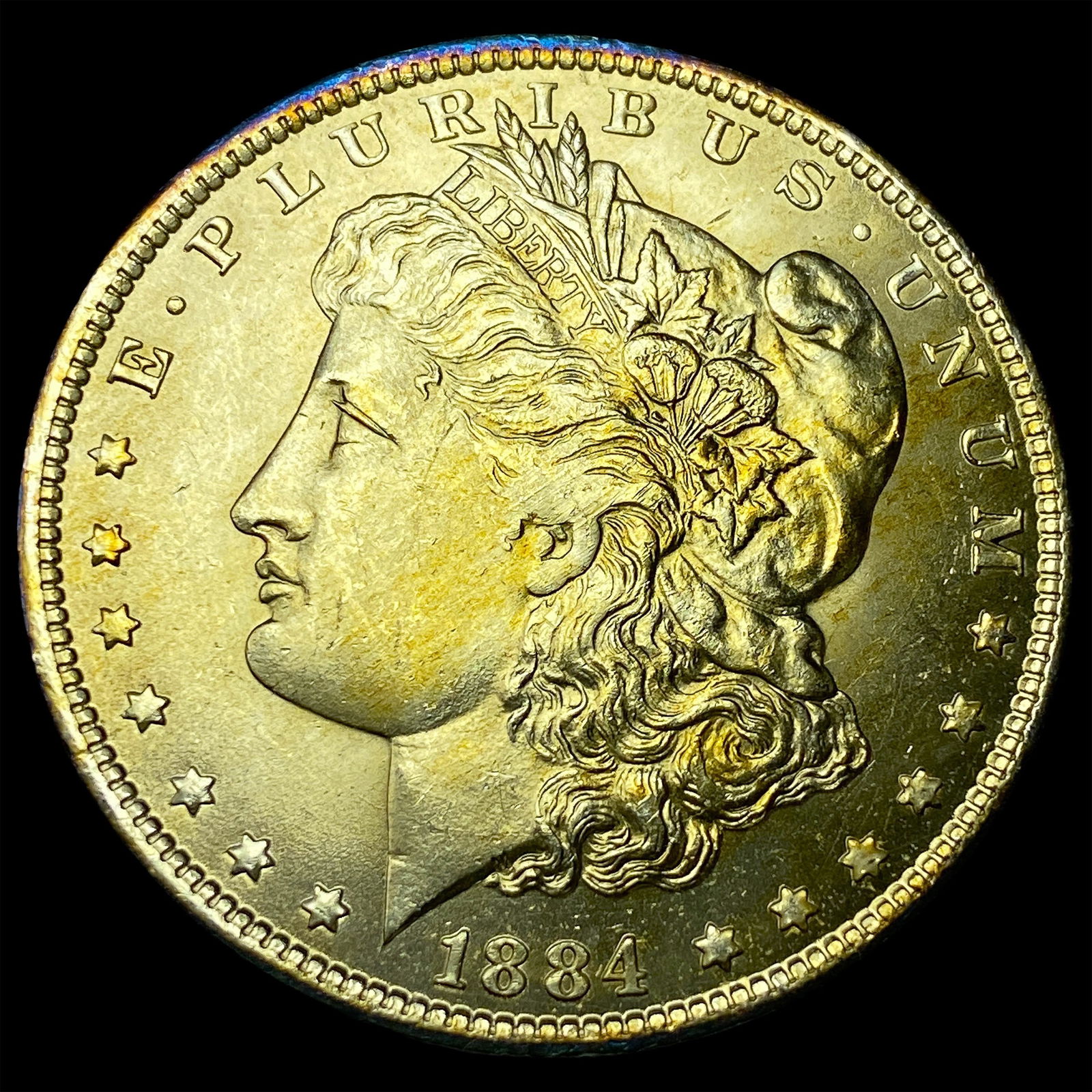 1884 Silver Morgan Dollar CHOICE BU: 1884 Silver Morgan Dollar CHOICE BU