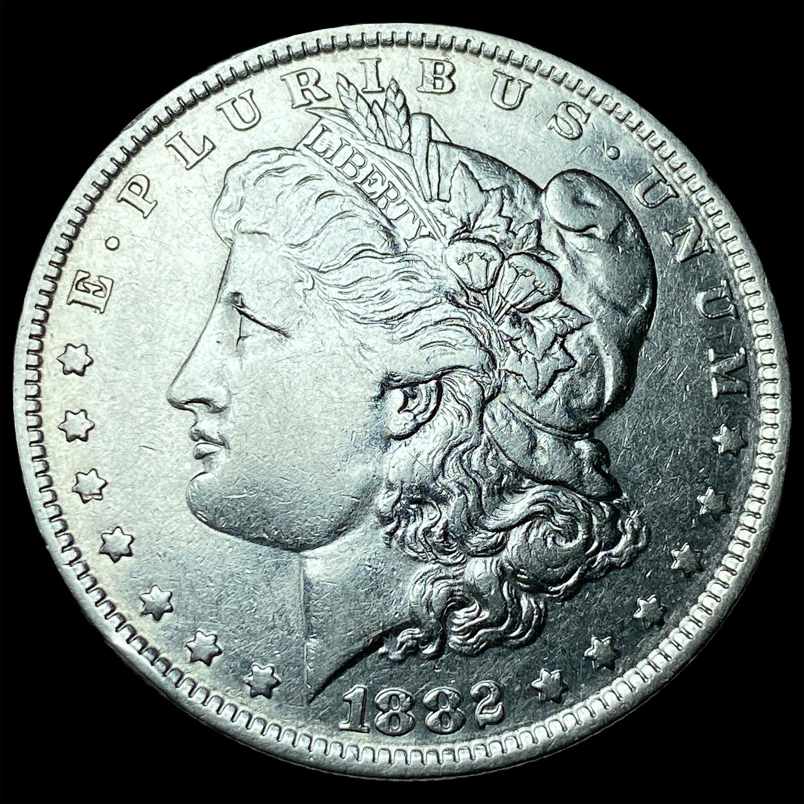 1882-O Silver Morgan Dollar NEARLY UNCIRCULATED: 1882-O Silver Morgan Dollar NEARLY UNCIRCULATED