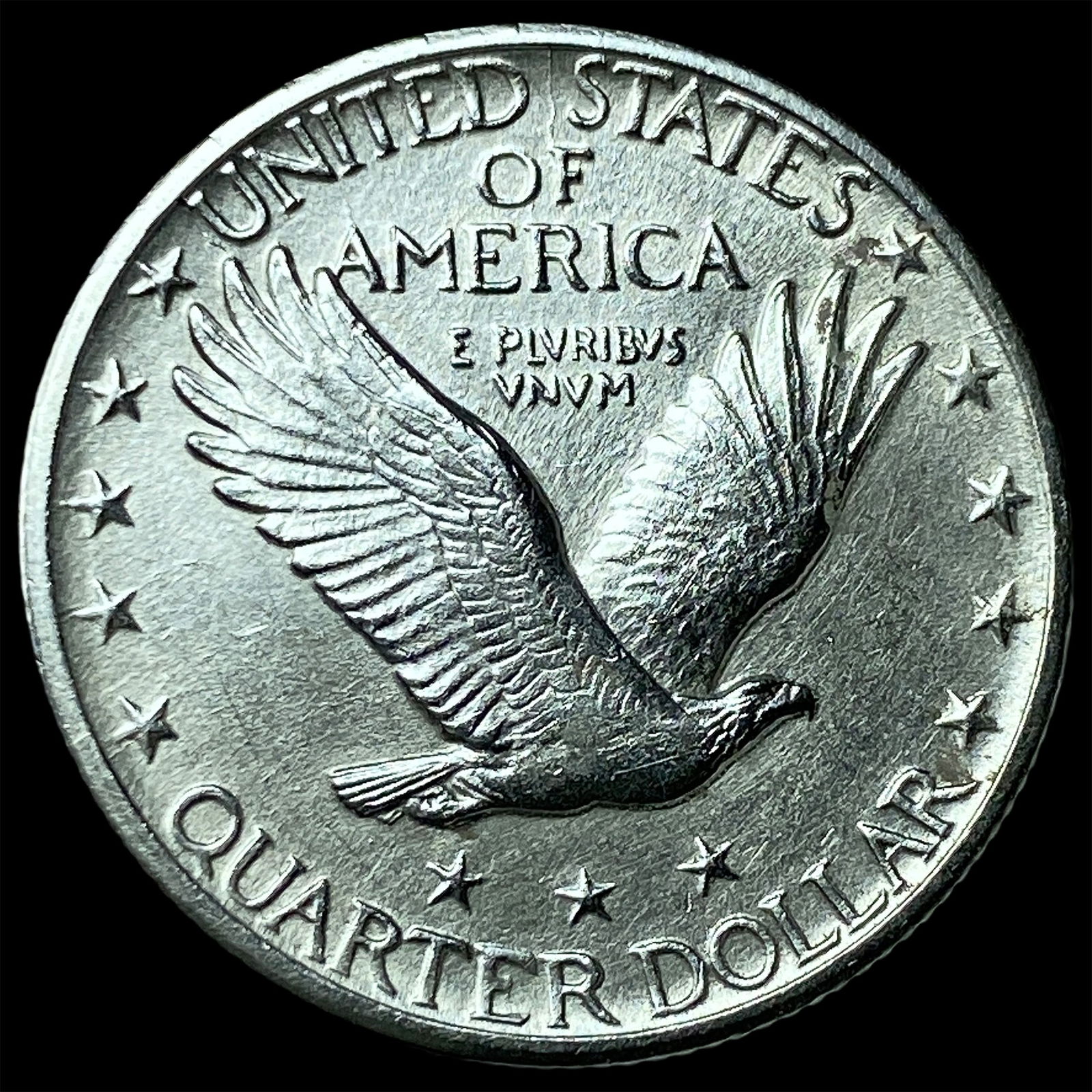 1917-S Silver Standing Liberty Quarter UNCIRCULATED - 2