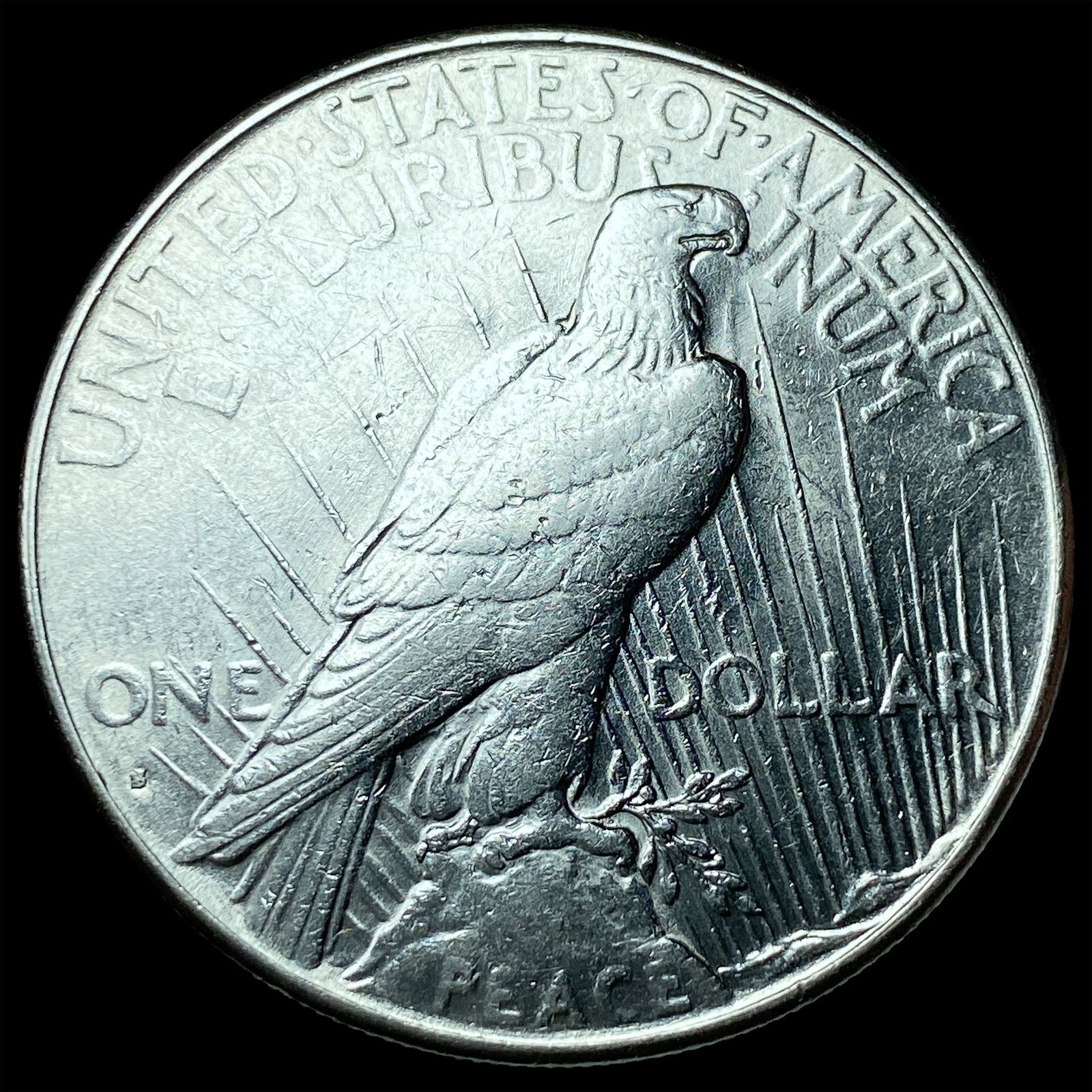 1928-S Silver Peace Dollar CLOSELY UNCIRCULATED - 2