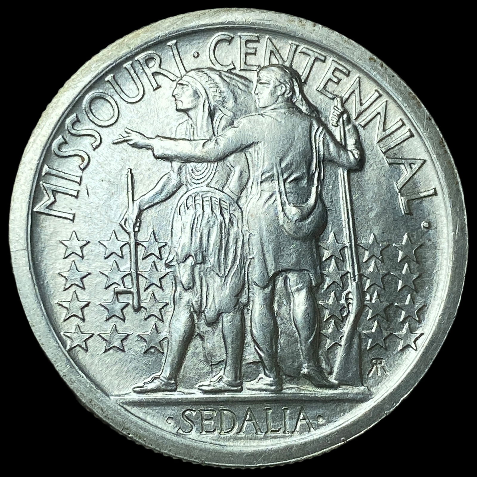 1921 Missouri Centennial Half Dollar UNCIRCULATED - 2