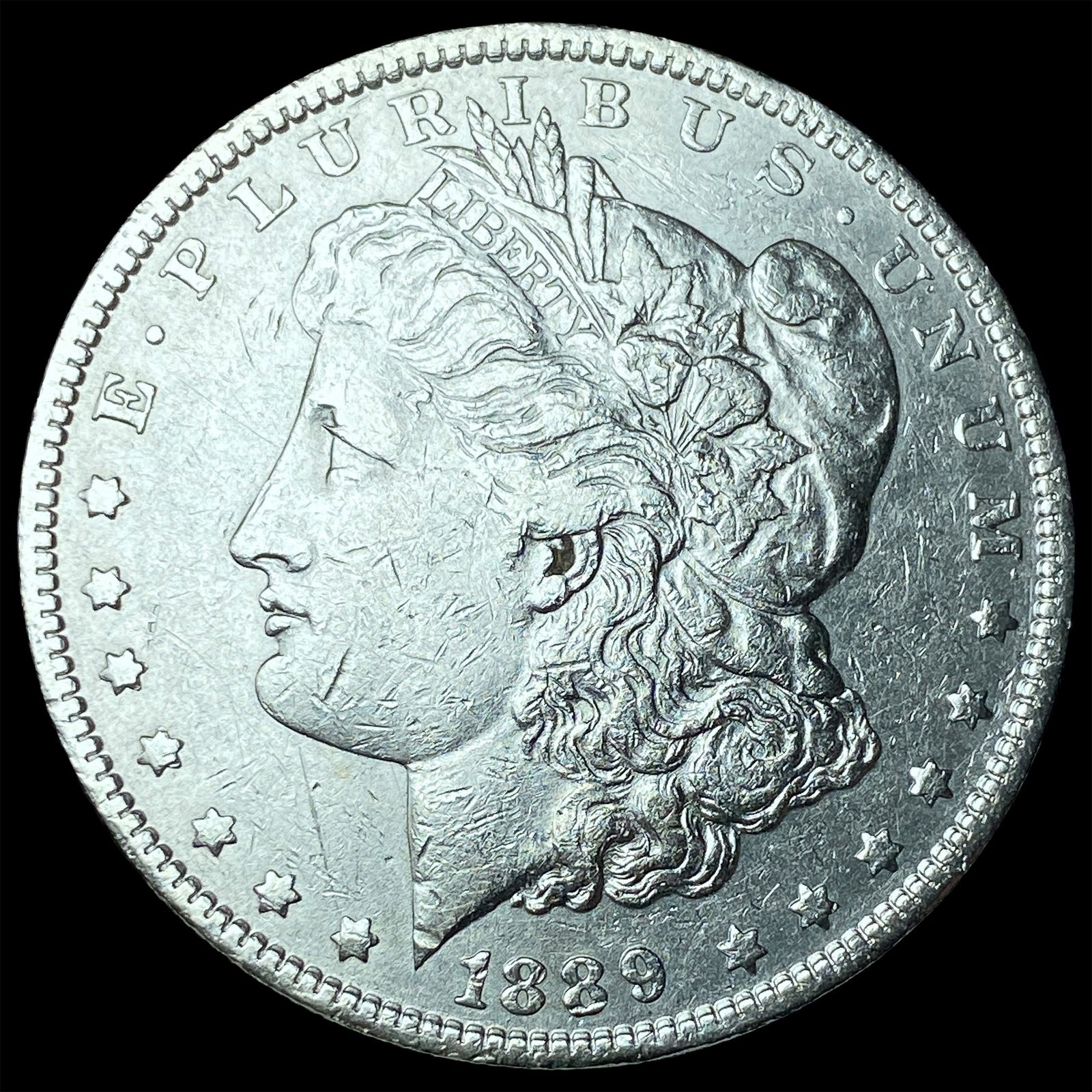1889-O Silver Morgan Dollar CLOSELY UNCIRCULATED: 1889-O Silver Morgan Dollar CLOSELY UNCIRCULATED