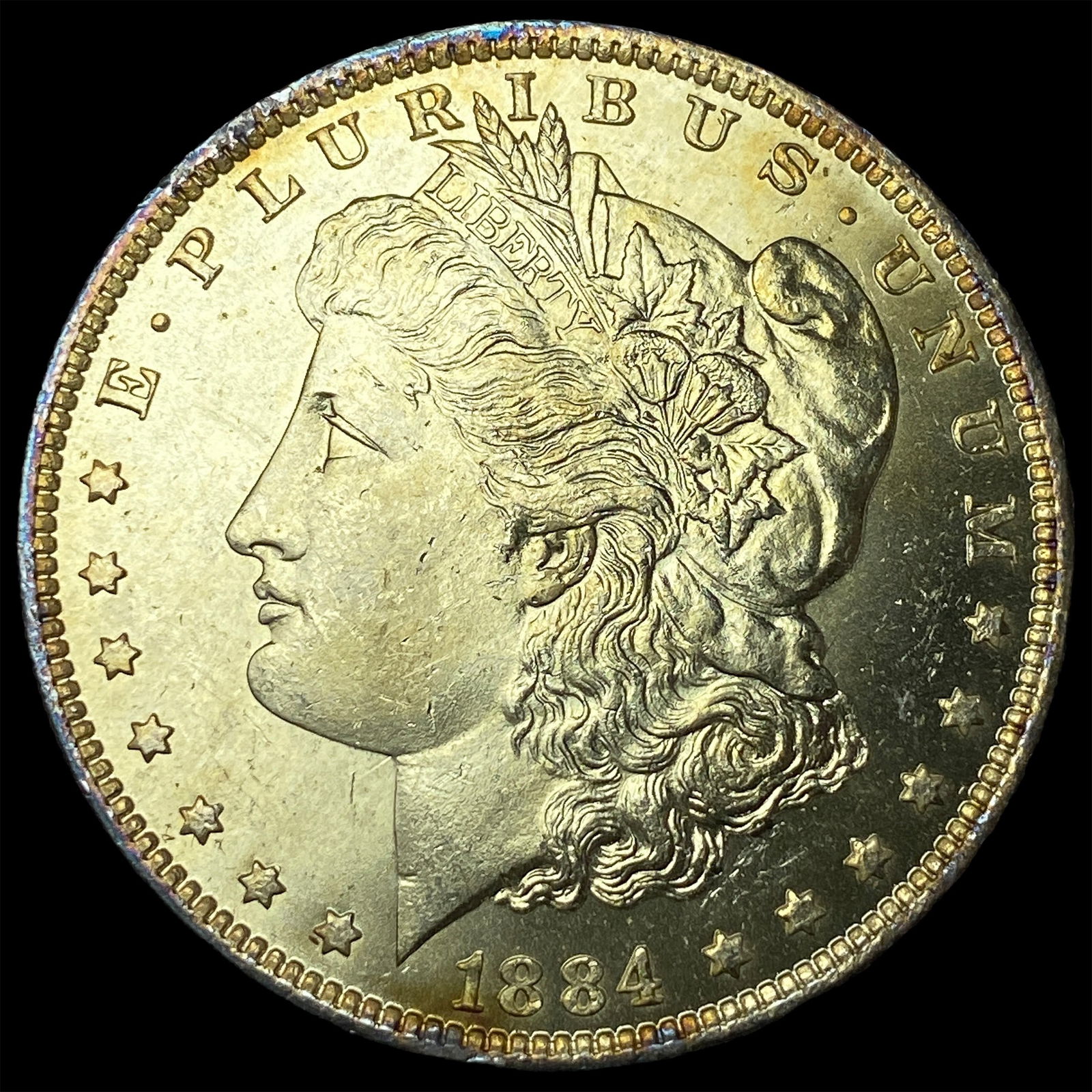 1884 Silver Morgan Dollar CHOICE BU: 1884 Silver Morgan Dollar CHOICE BU