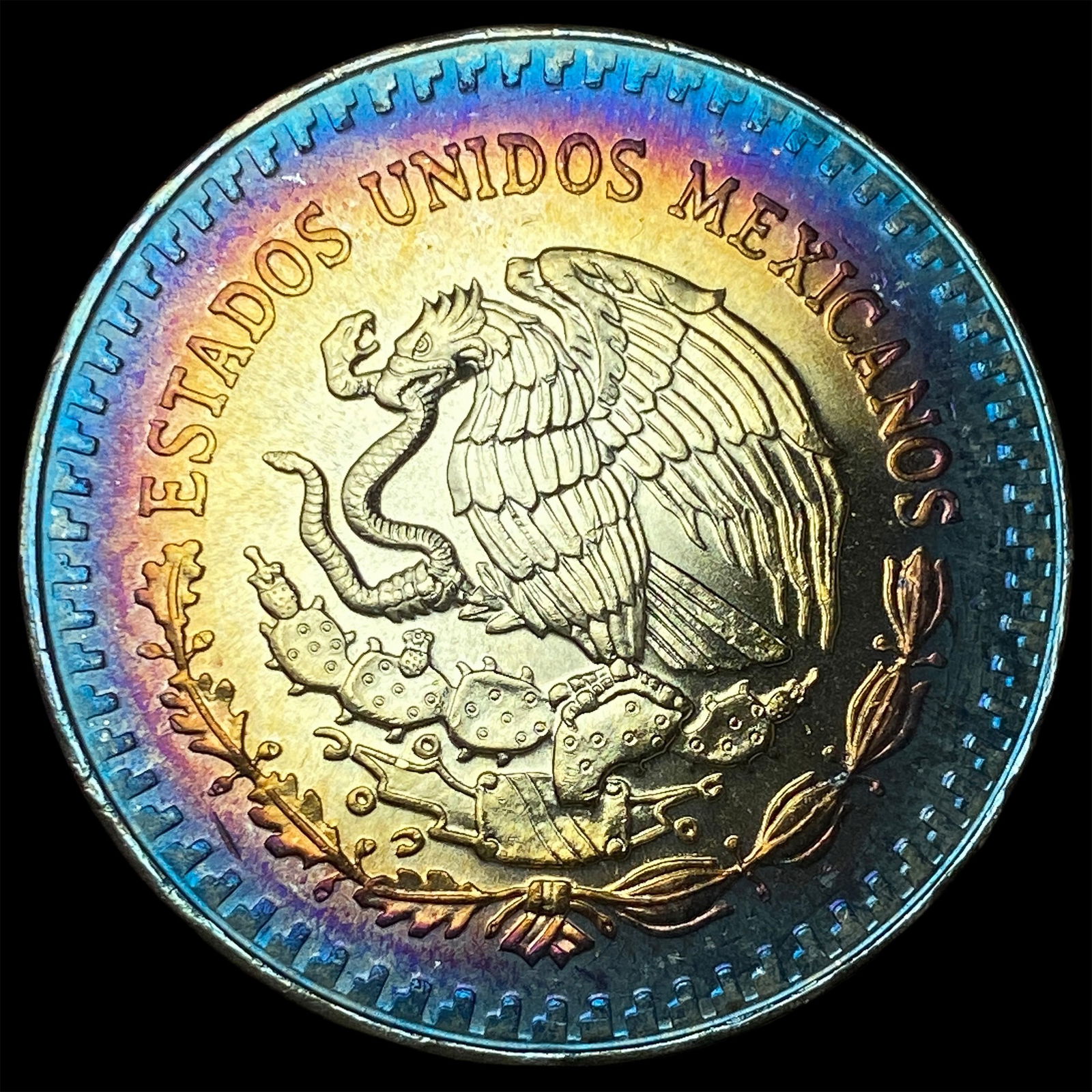 1984 Mexico Silver 1 Onza Libertad SUPERB GEM BU - 2