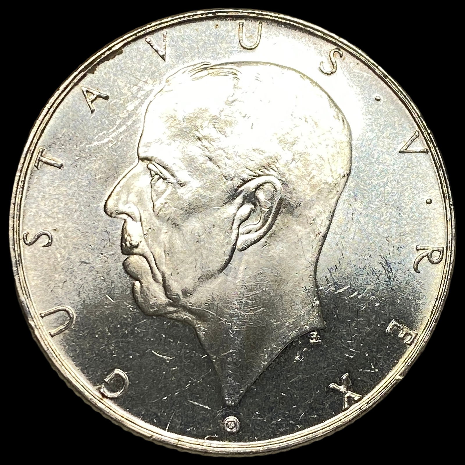 1938 Sweden Silver 2 Kroner UNCIRCULATED: 1938 Sweden Silver 2 Kroner UNCIRCULATED