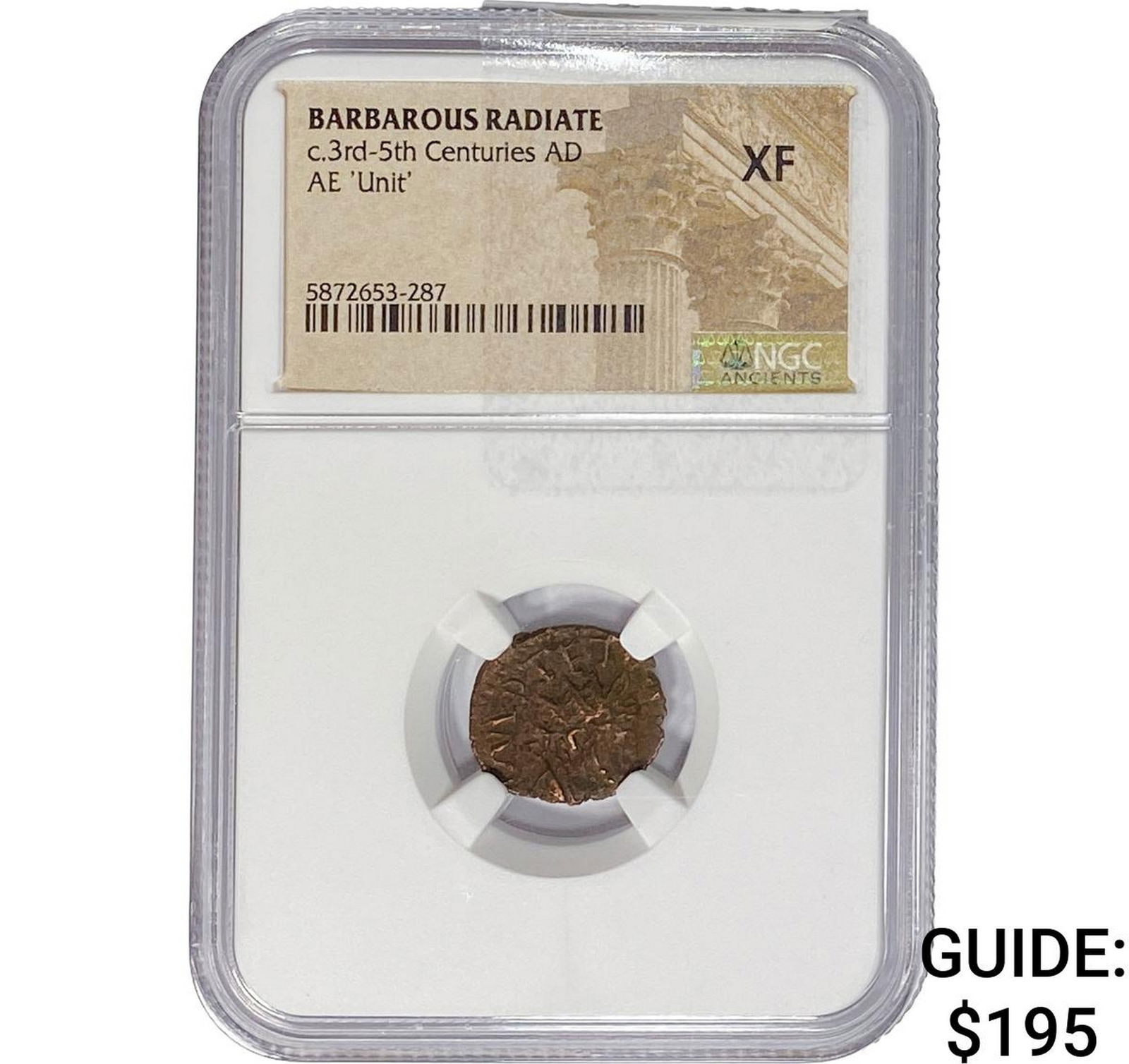 Barbarous Radiate c.3rd-5th Centuries AD AE 'Unit' NGC XF: Barbarous Radiate c.3rd-5th Centuries AD AE 'Unit' NGC XF