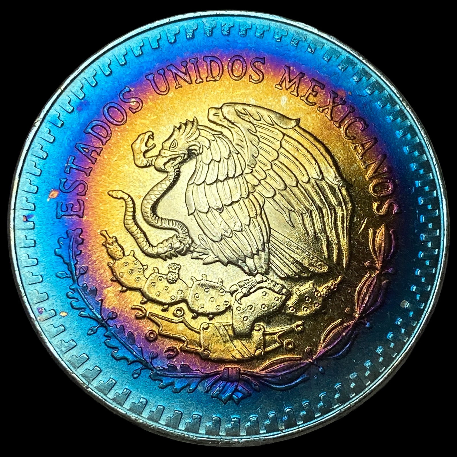 1985 Mexico 1 Onza Silver Libertad SUPERB GEM BU - 2