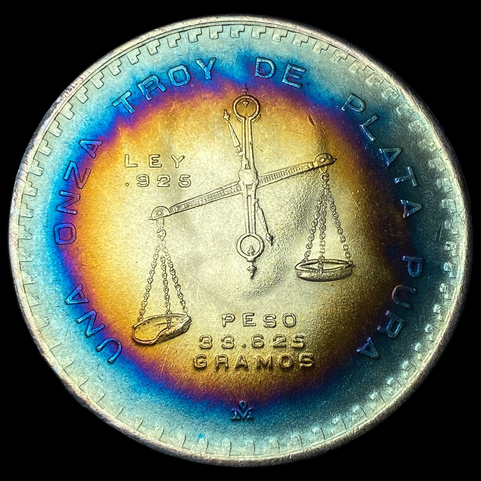 1980 Mexico Silver 1 Onza (Libertad) SUPERB GEM BU: 1980 Mexico Silver 1 Onza (Libertad) SUPERB GEM BU